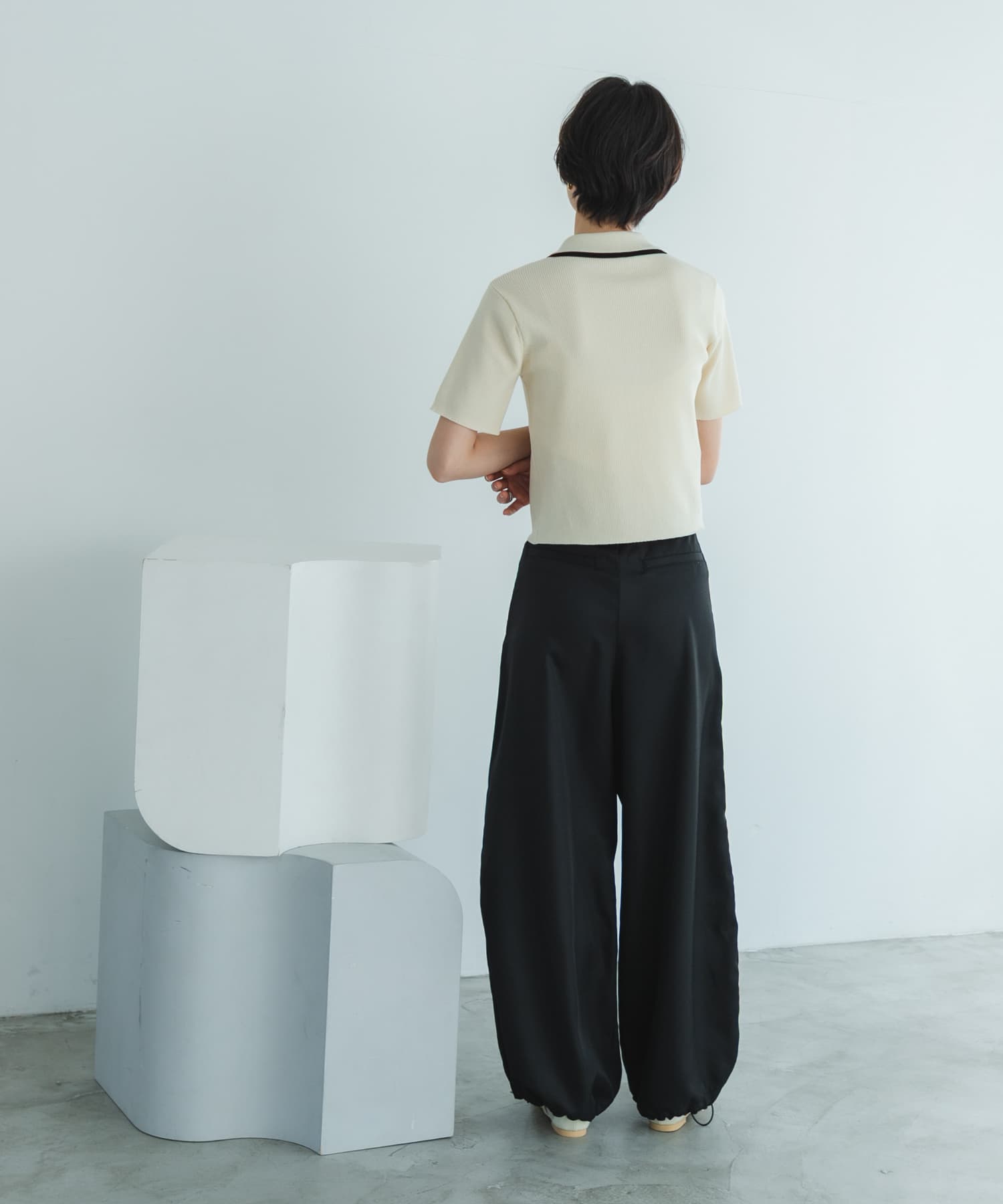 身長：166cm サイズ：one