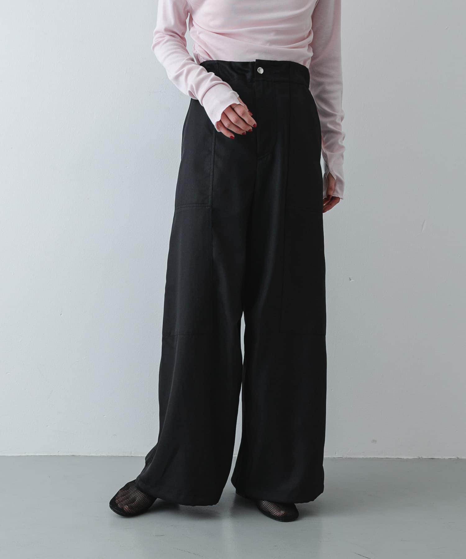 身長：169cm サイズ：one