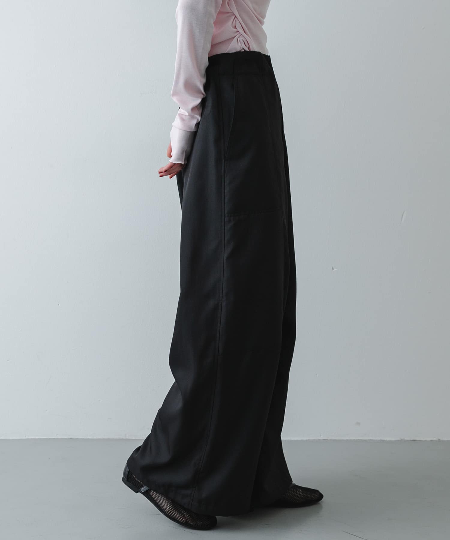 身長：169cm サイズ：one