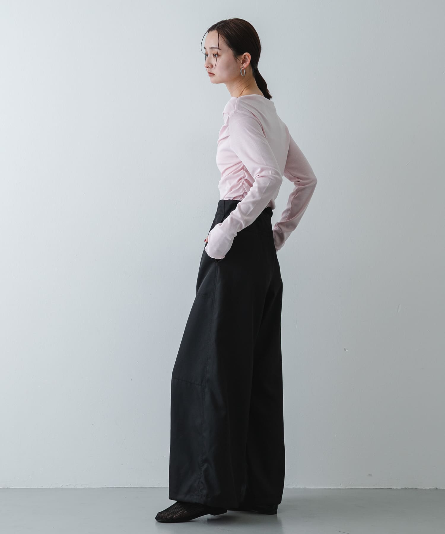 身長：169cm サイズ：one