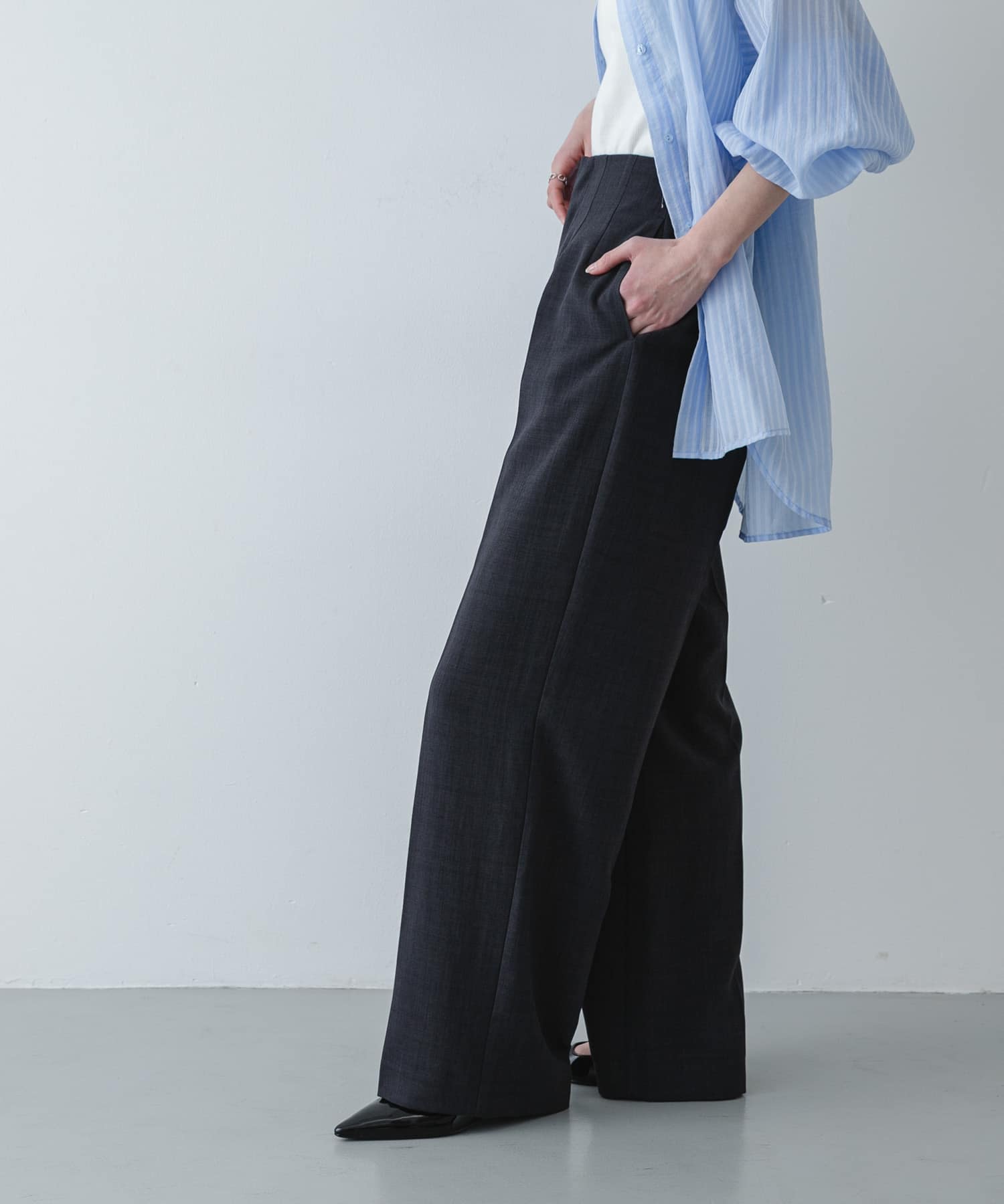 身長：169cm サイズ：L