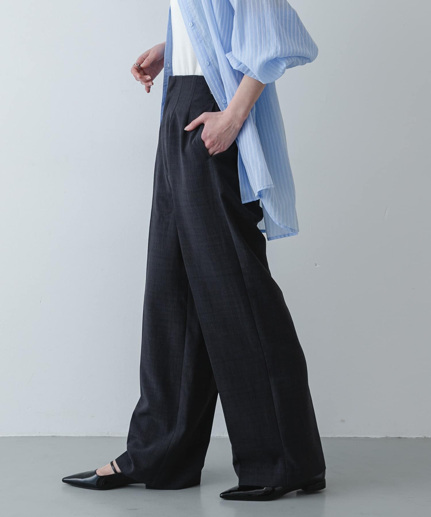 身長：169cm サイズ：L