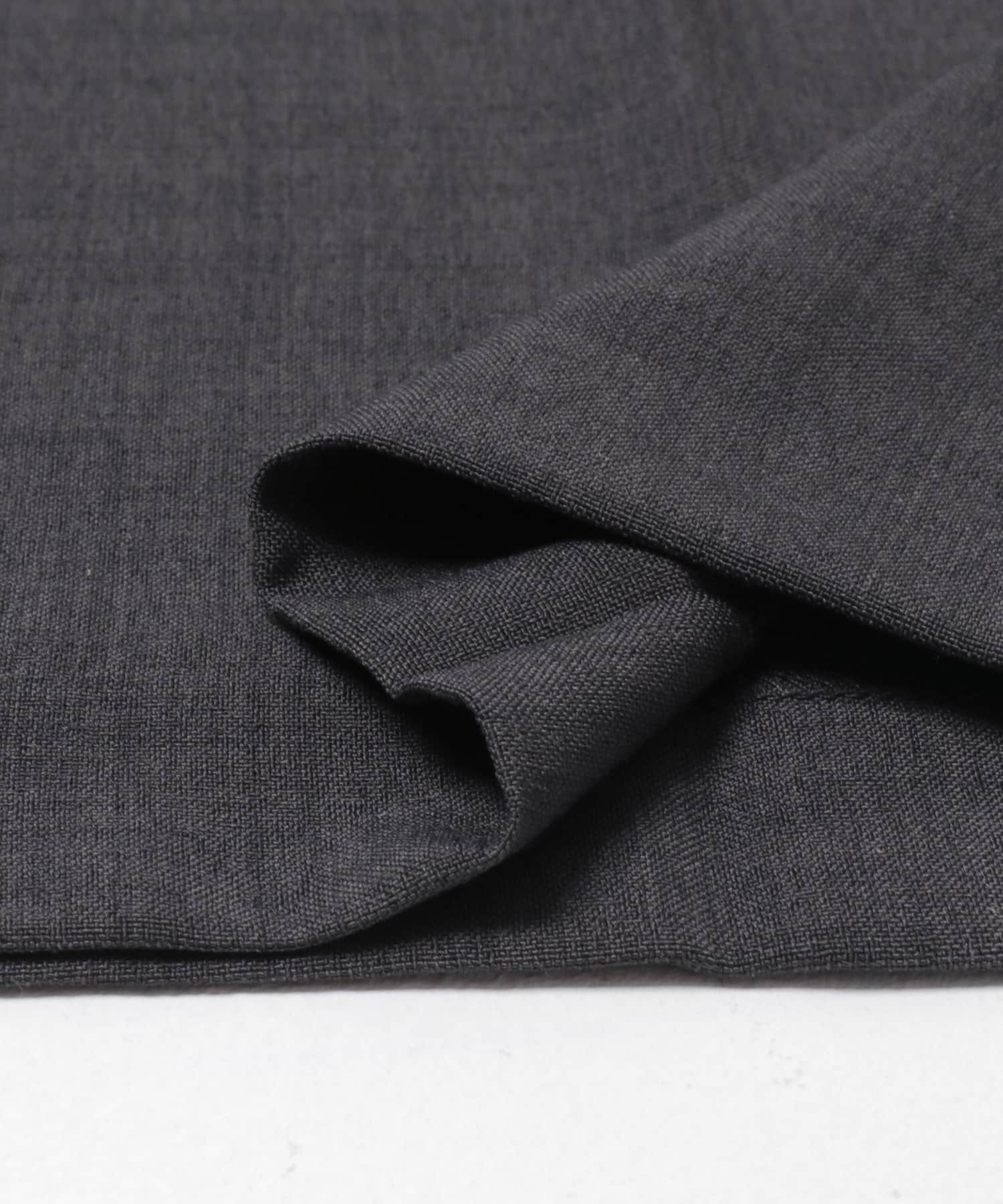 『一部WEB限定』『UR TECH DRYLUXE』リネンライクワイドパンツ CHARCOAL XS