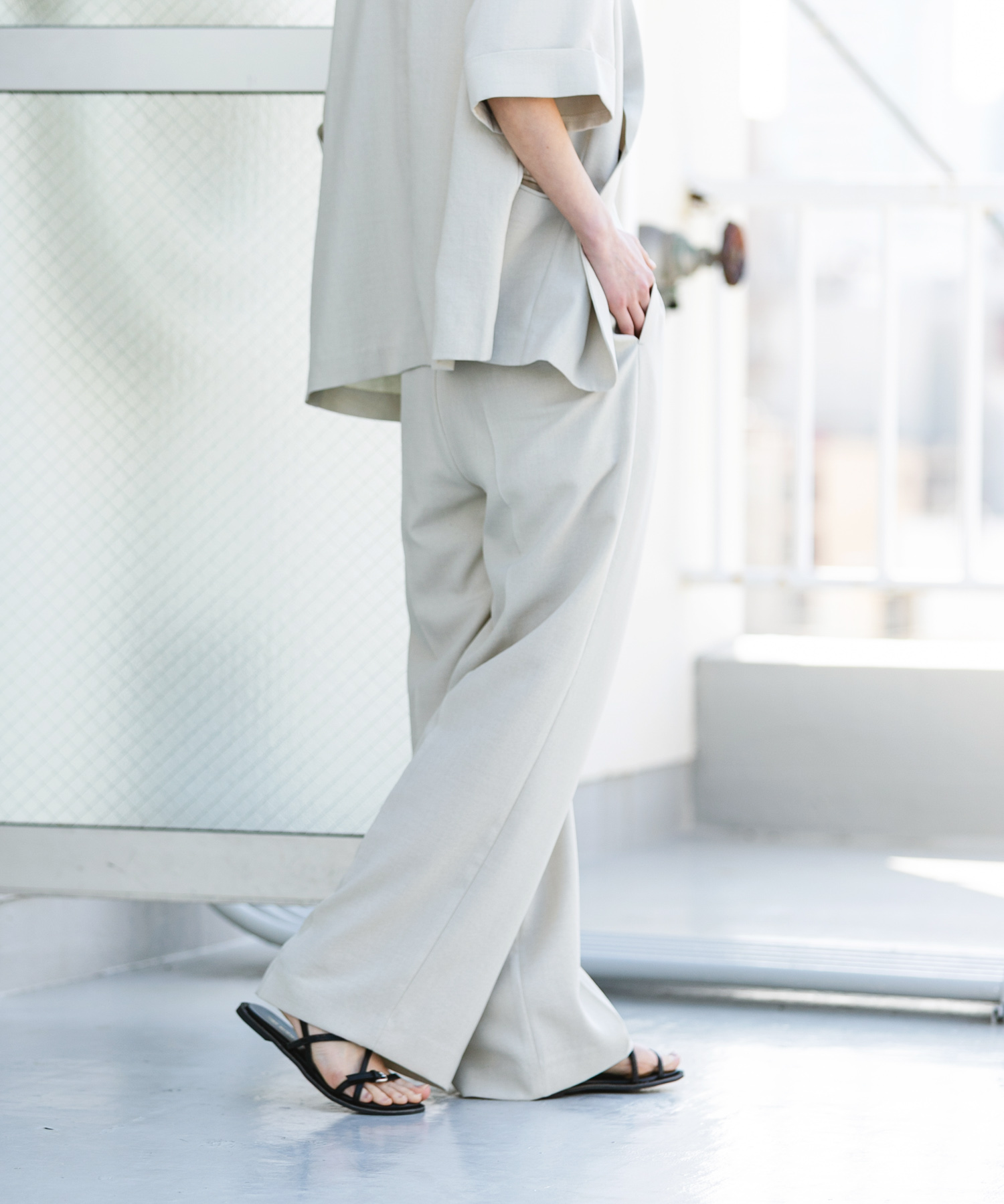 身長：169cm サイズ：L