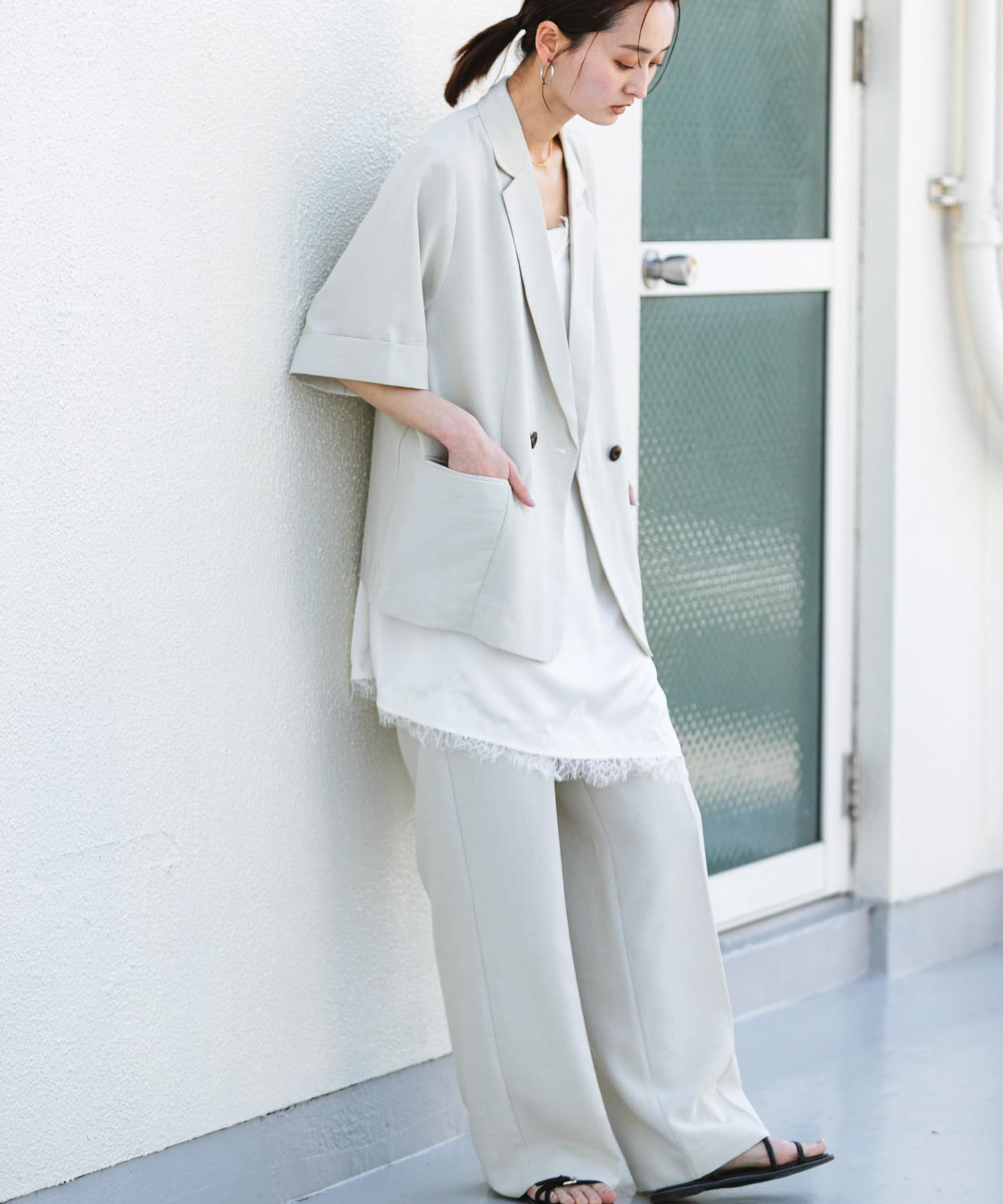 身長：169cm サイズ：L