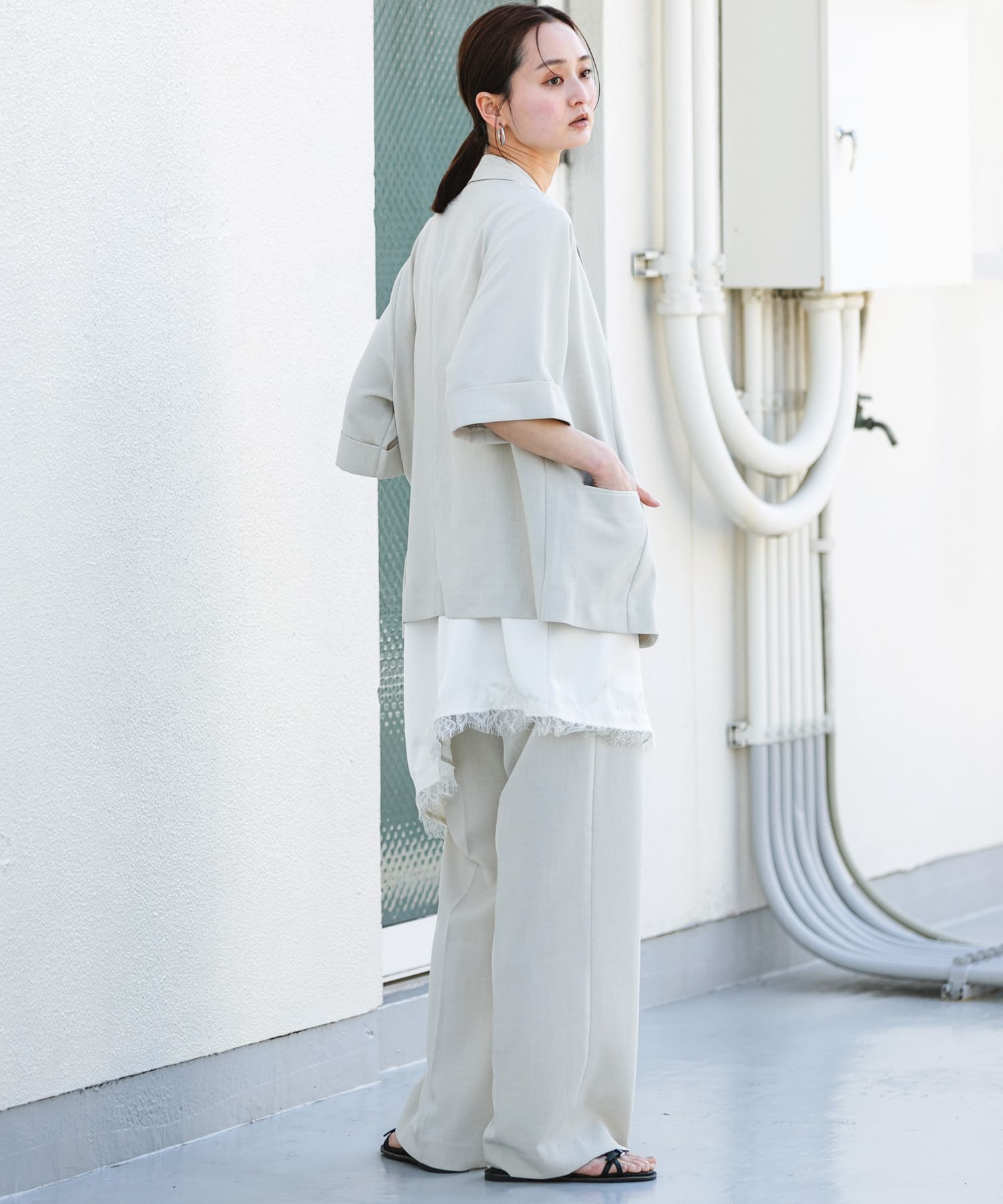 身長：169cm サイズ：L