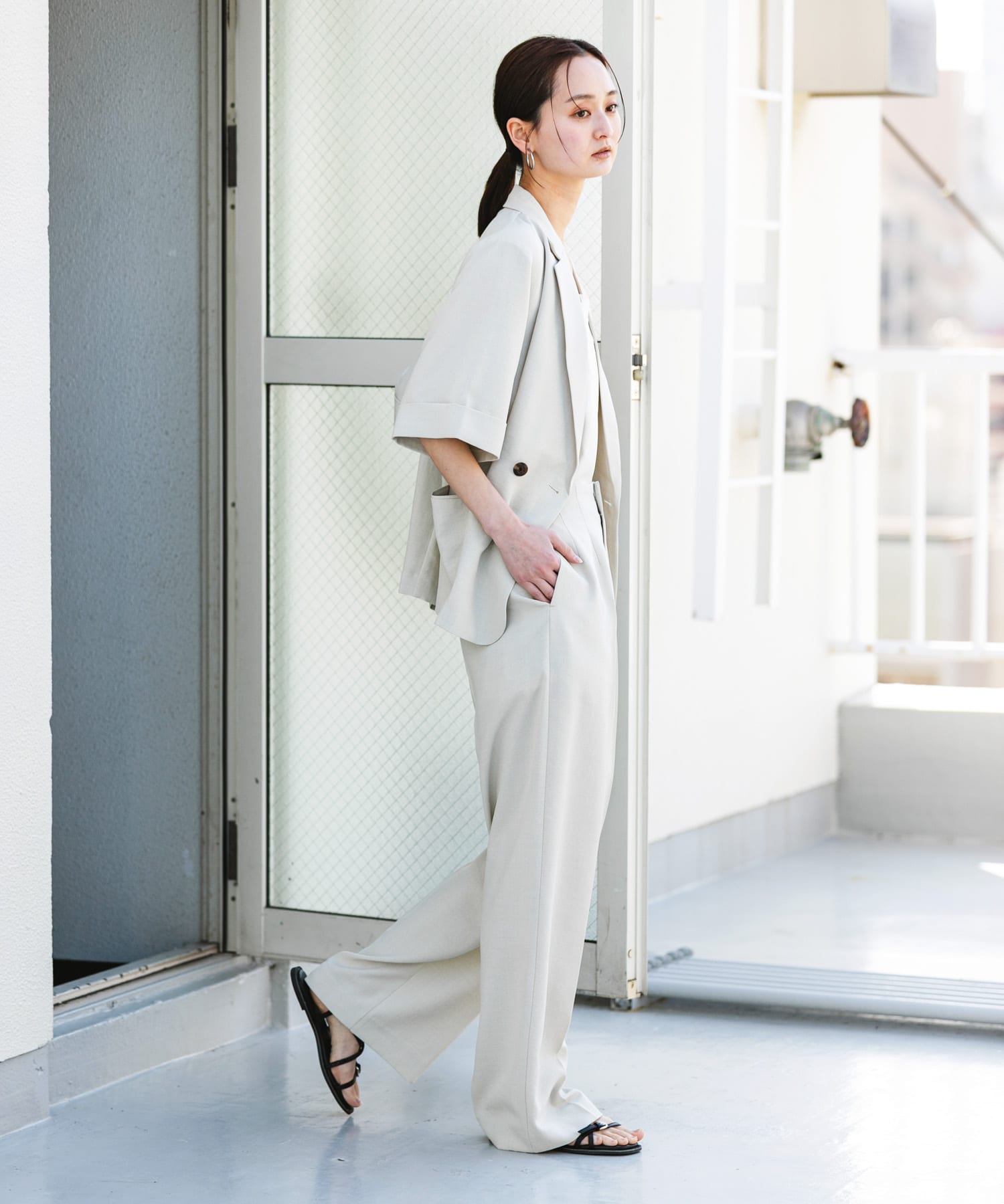 身長：169cm サイズ：L