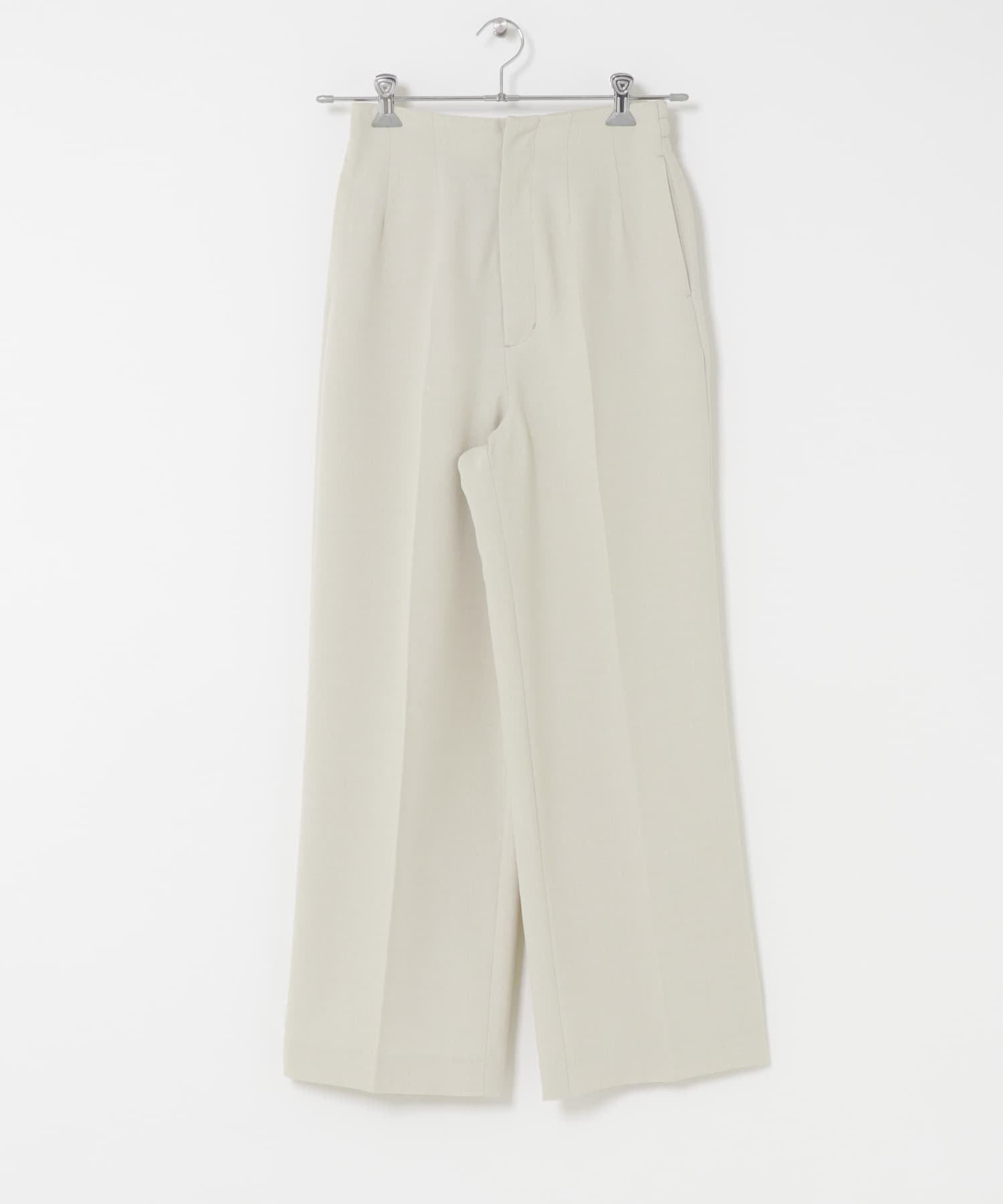 『一部WEB限定』『UR TECH DRYLUXE』リネンライクワイドパンツ GREIGE XS