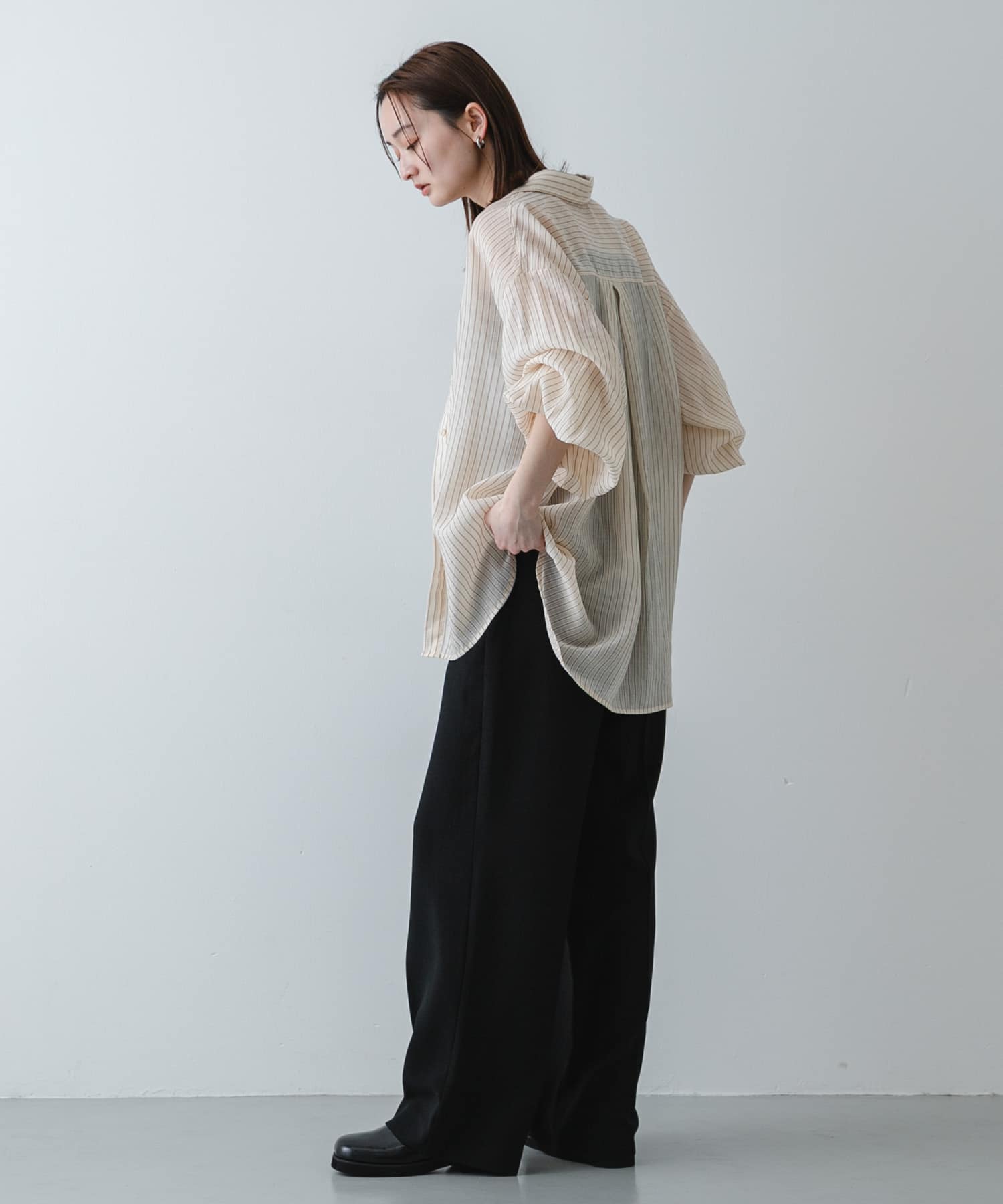 身長：169cm サイズ：L