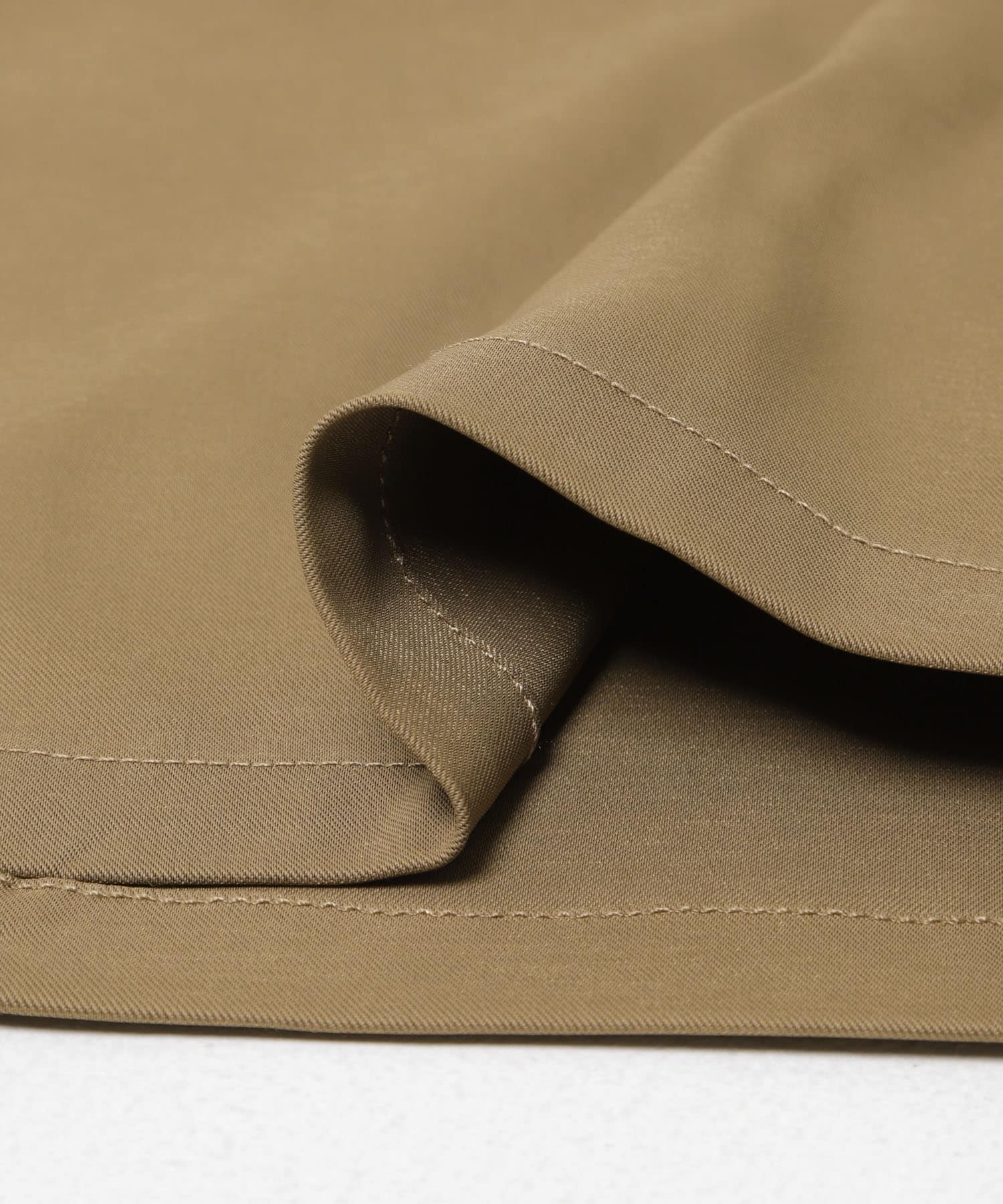 ボックスプリーツスカート BEIGE S