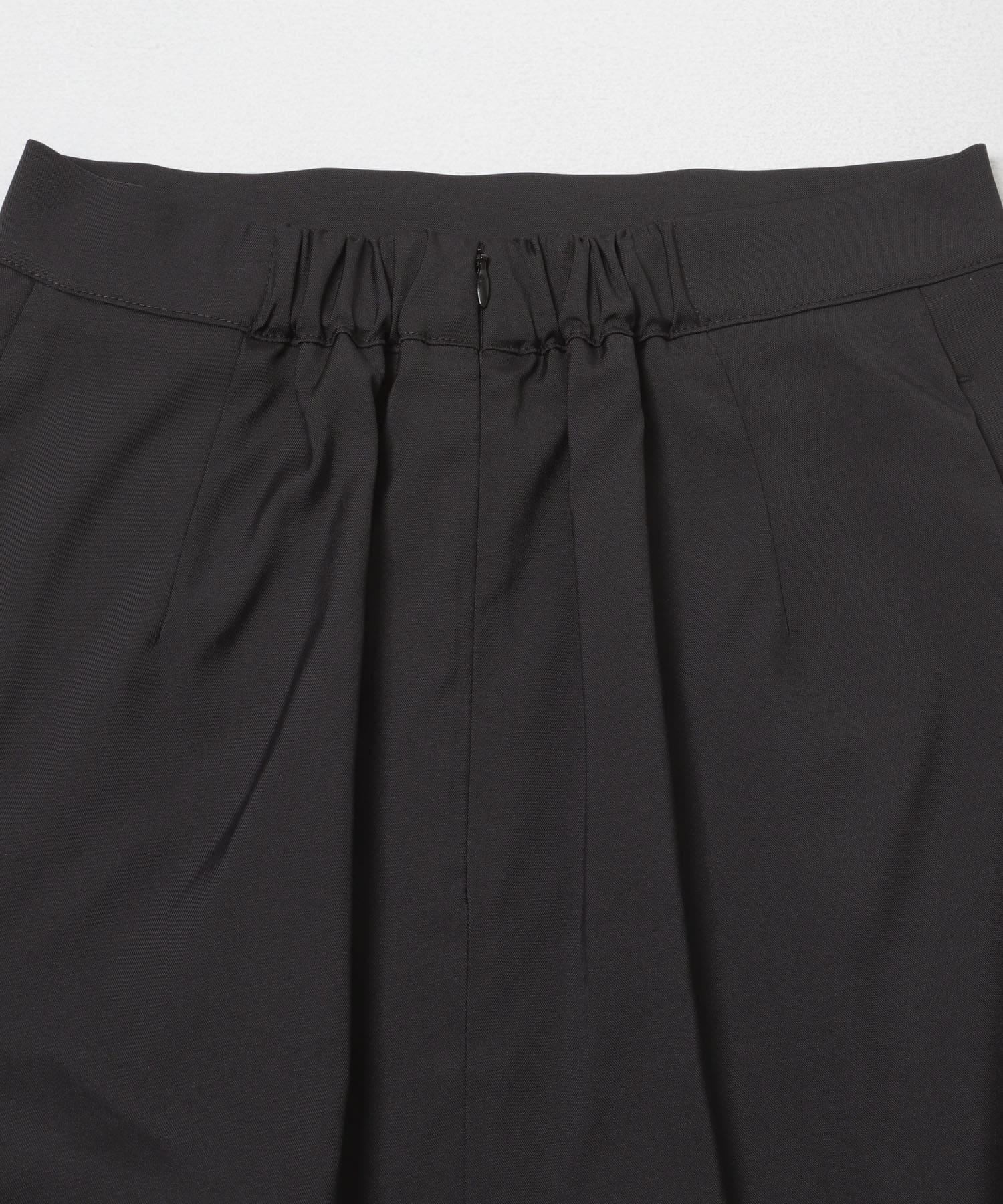 ボックスプリーツスカート BLACK S