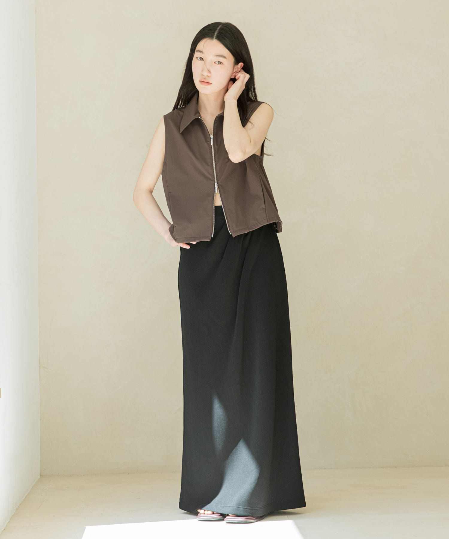 身長：162cm サイズ：one