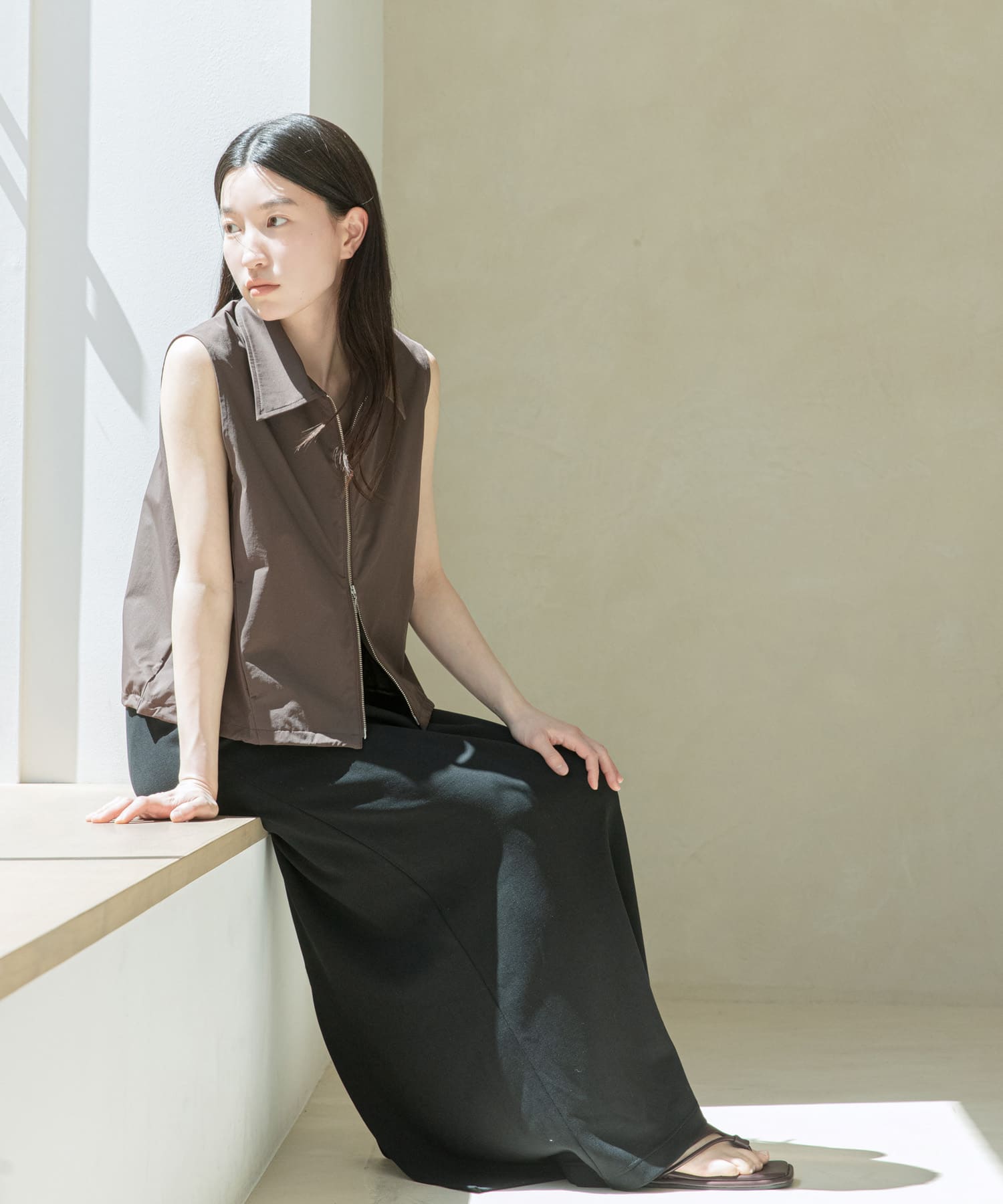 身長：162cm サイズ：one