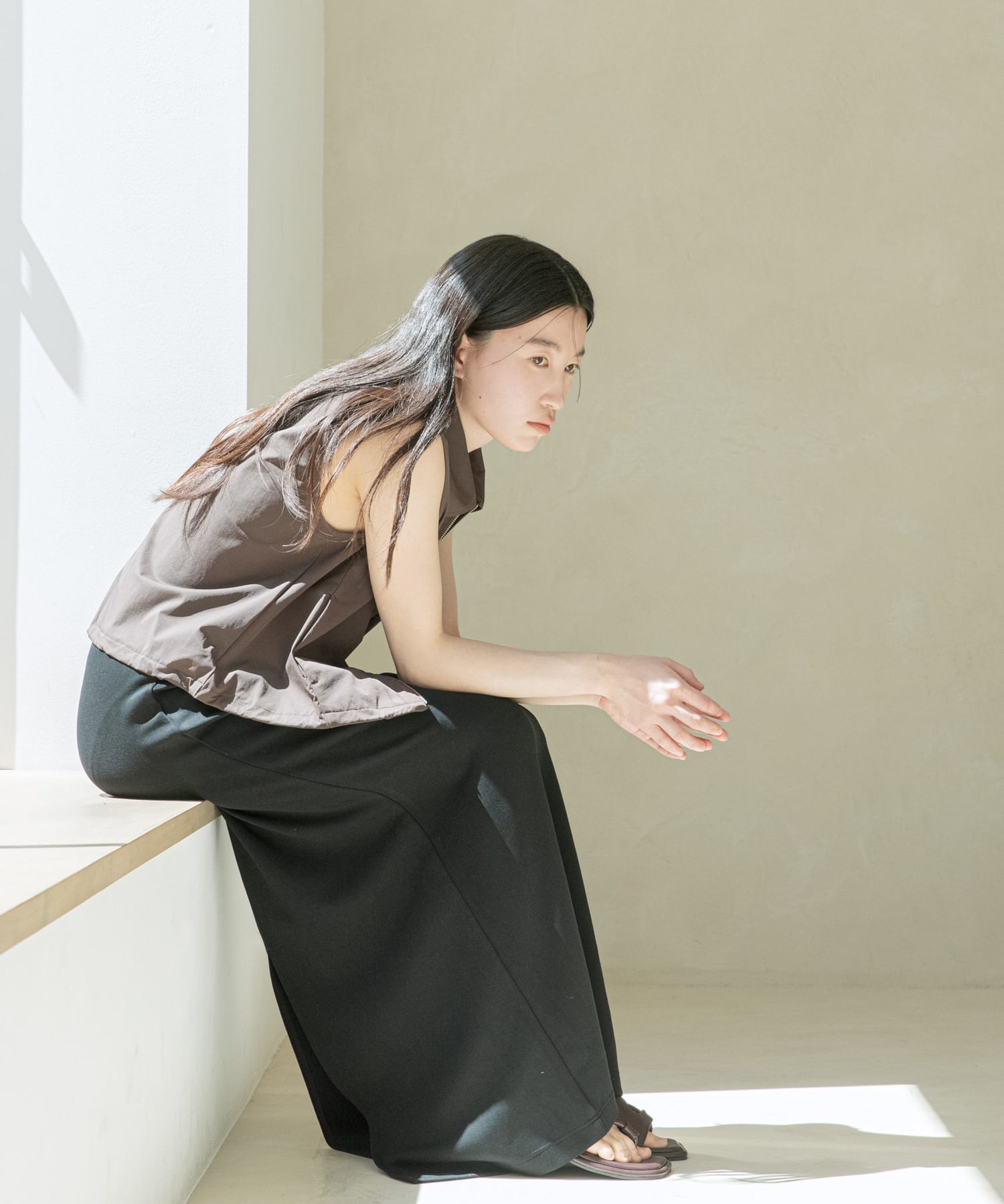 身長：162cm サイズ：one