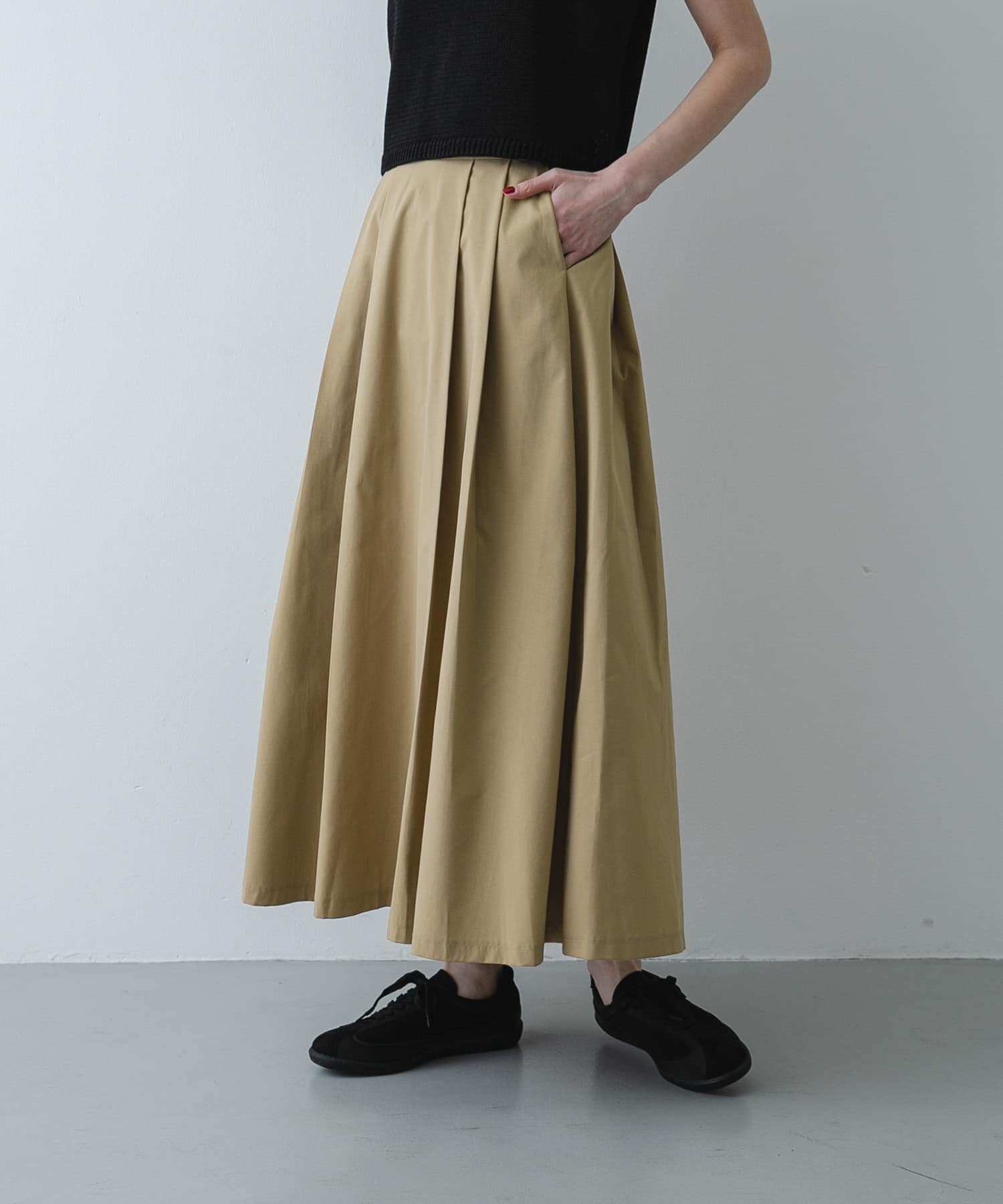 身長：169cm サイズ：one