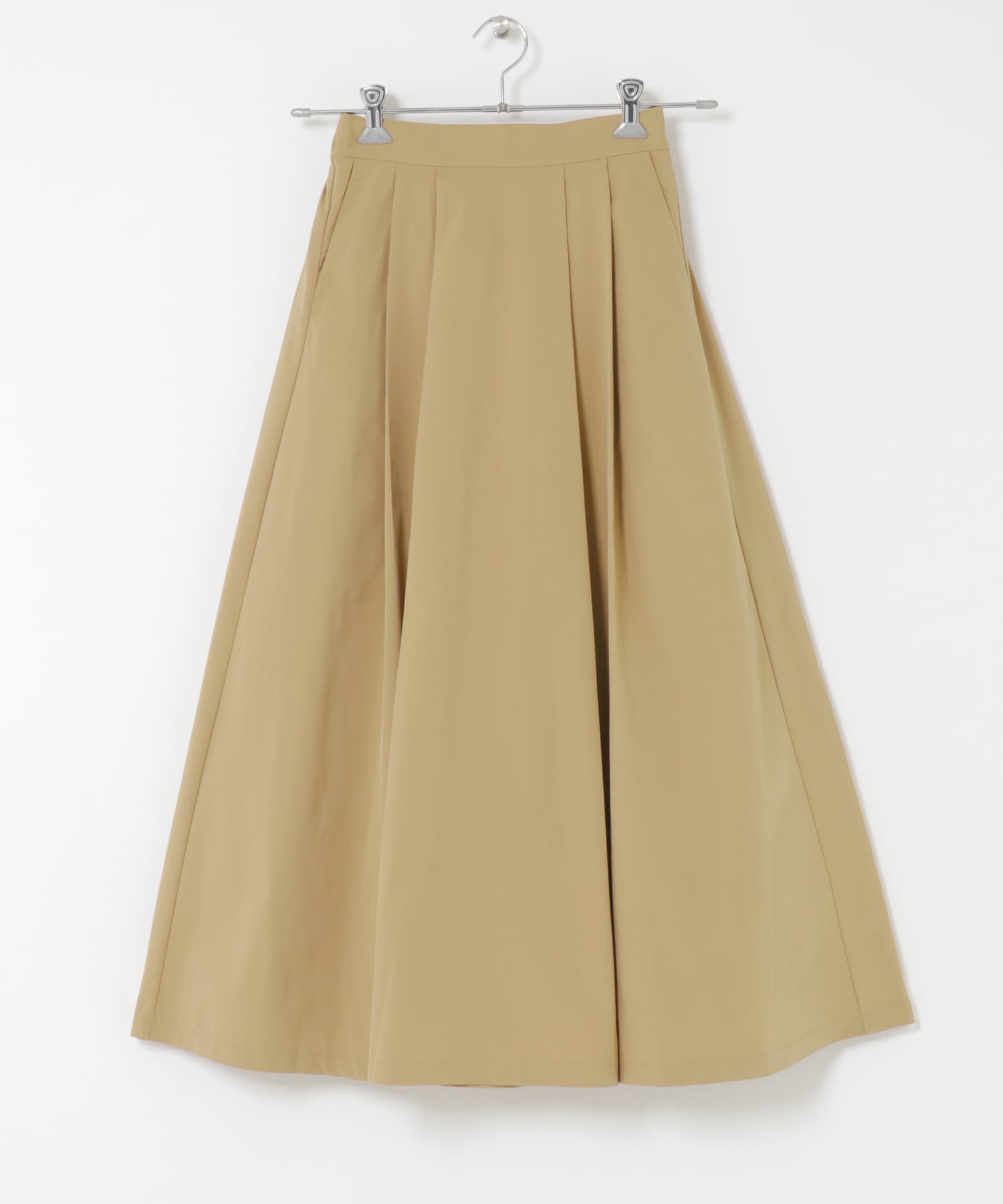 タックボリュームスカート BEIGE One
