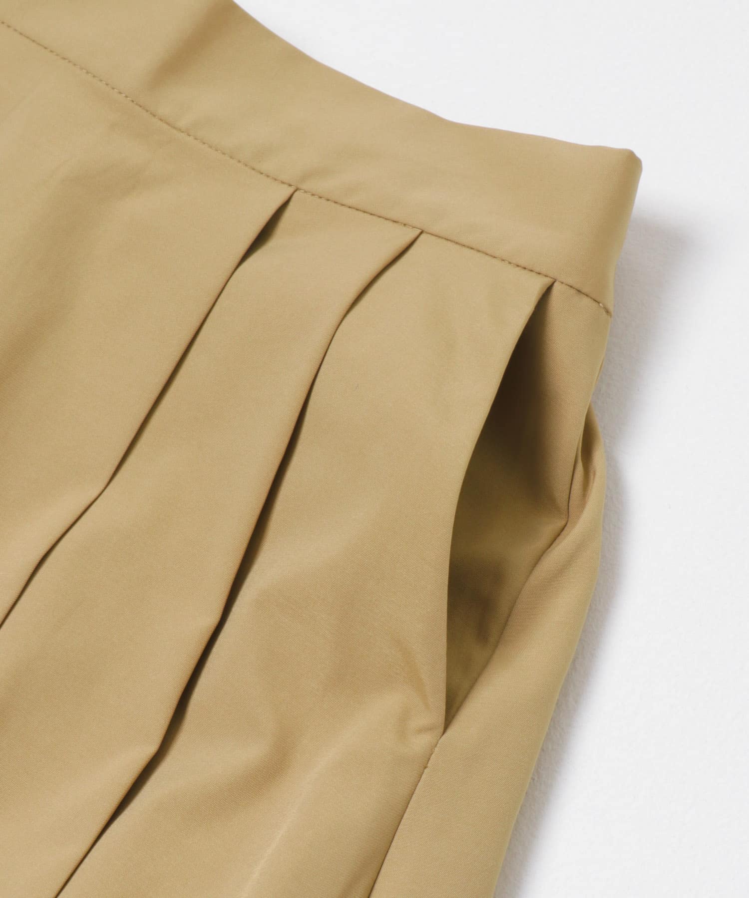 タックボリュームスカート BEIGE One