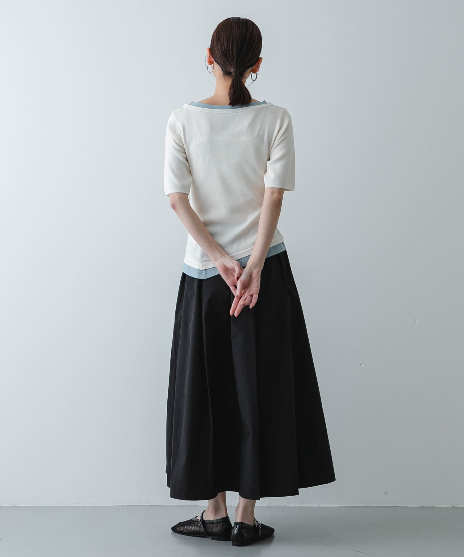 身長：169cm サイズ：one