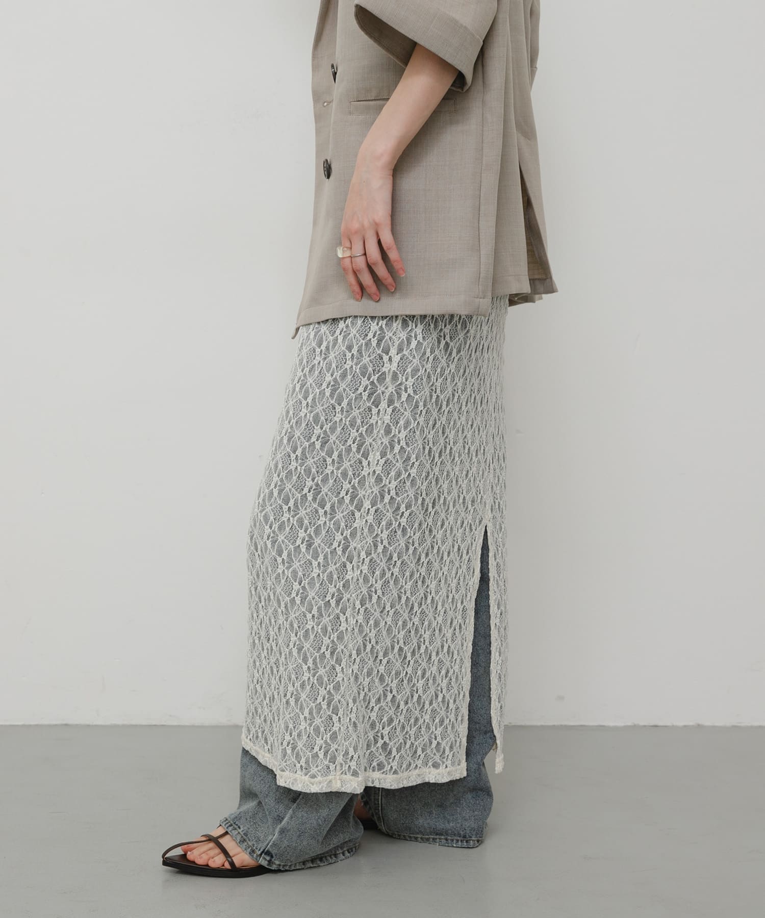 身長：169cm サイズ：one