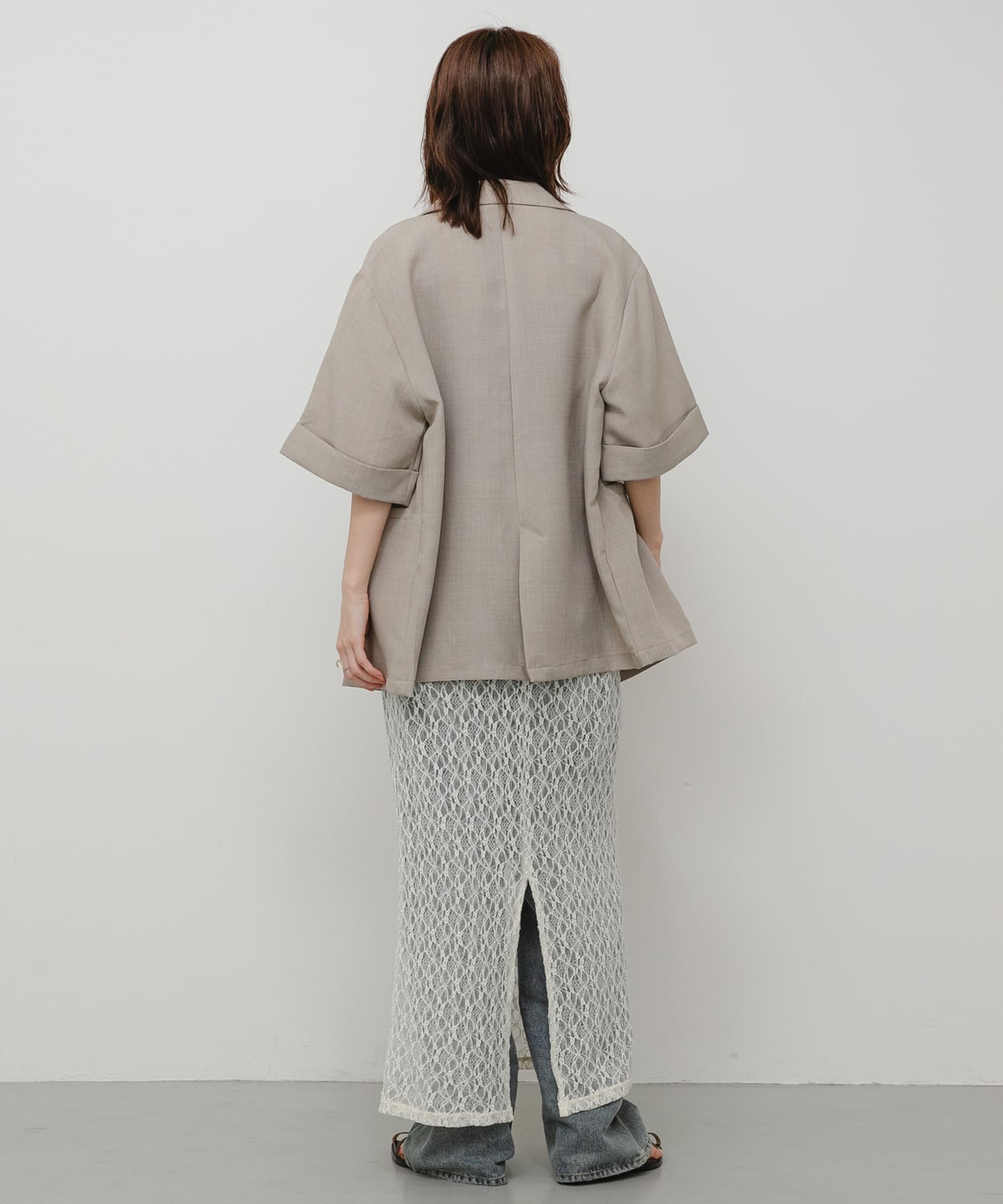身長：169cm サイズ：one