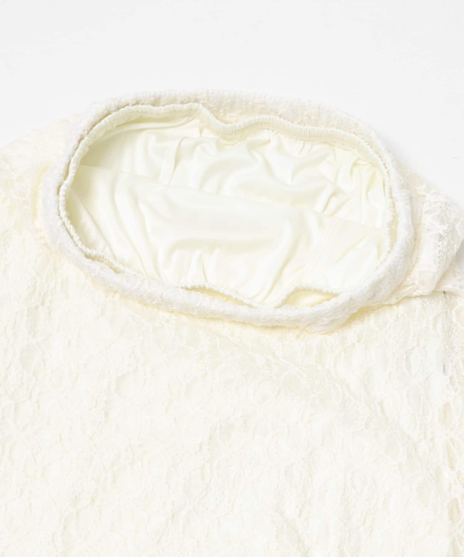 レースナロースカート IVORY One