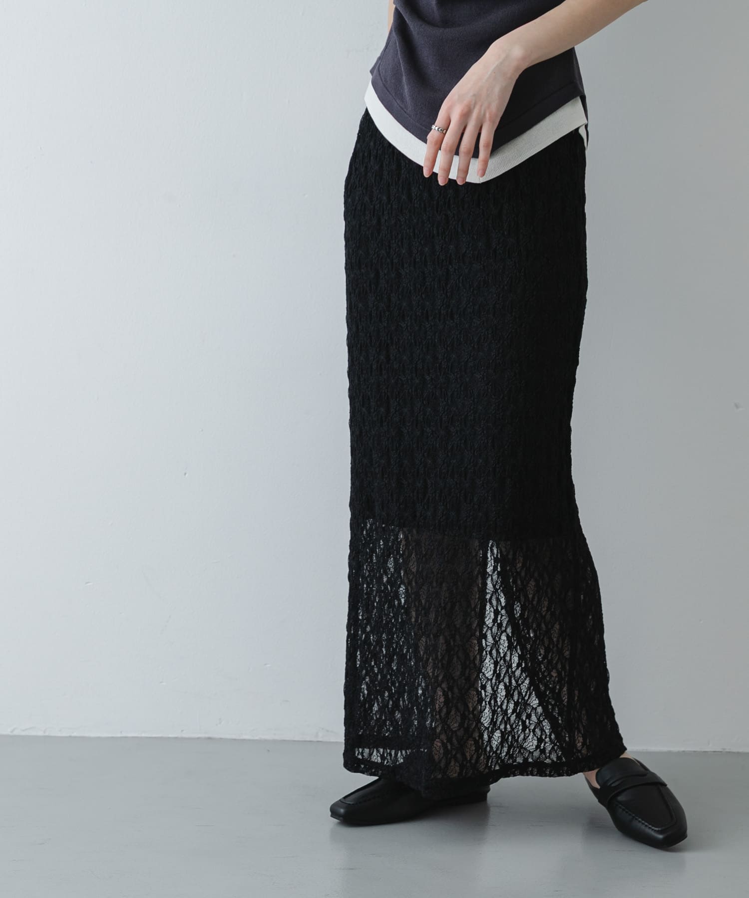 身長：169cm サイズ：one