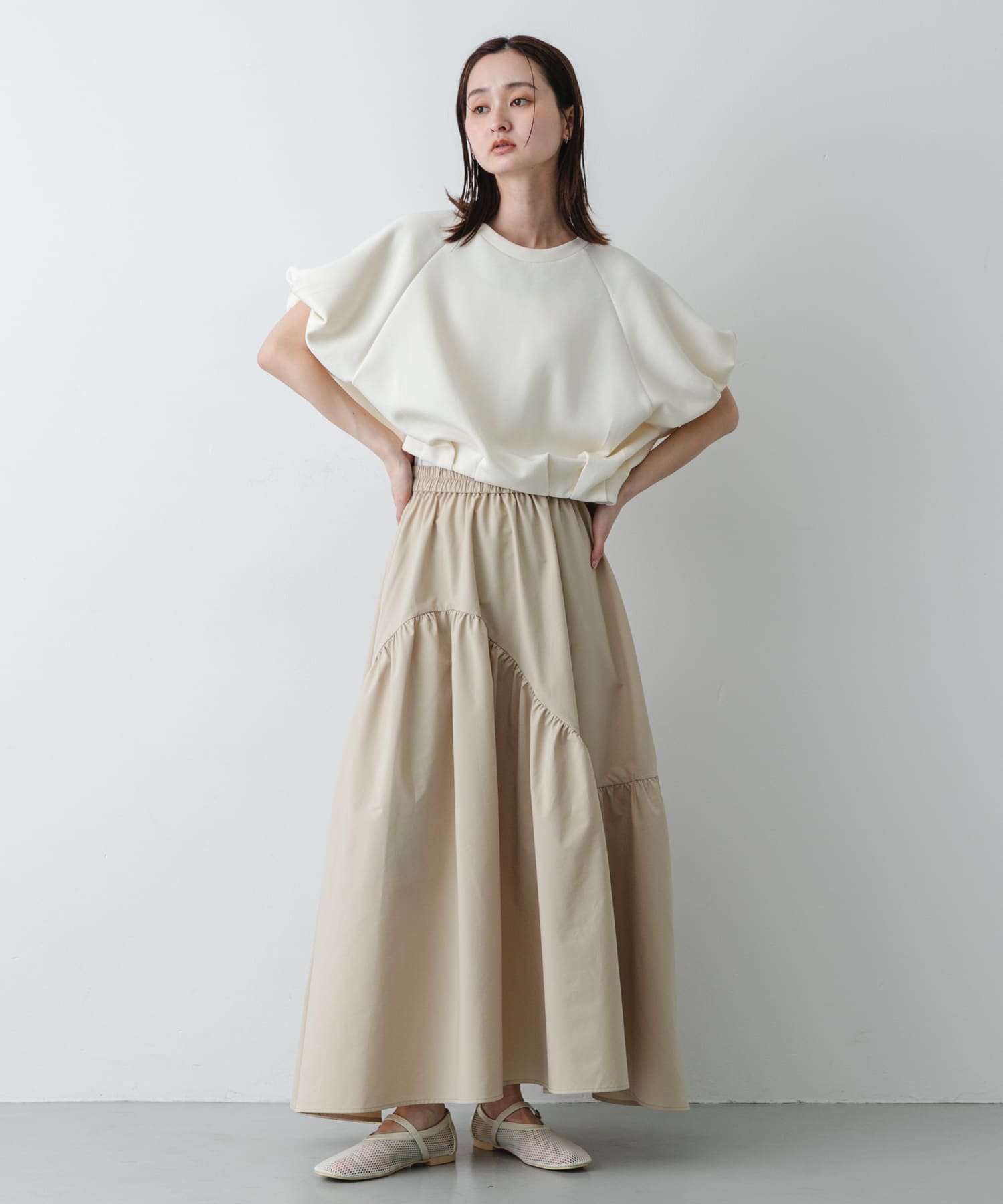 身長：169cm サイズ：one
