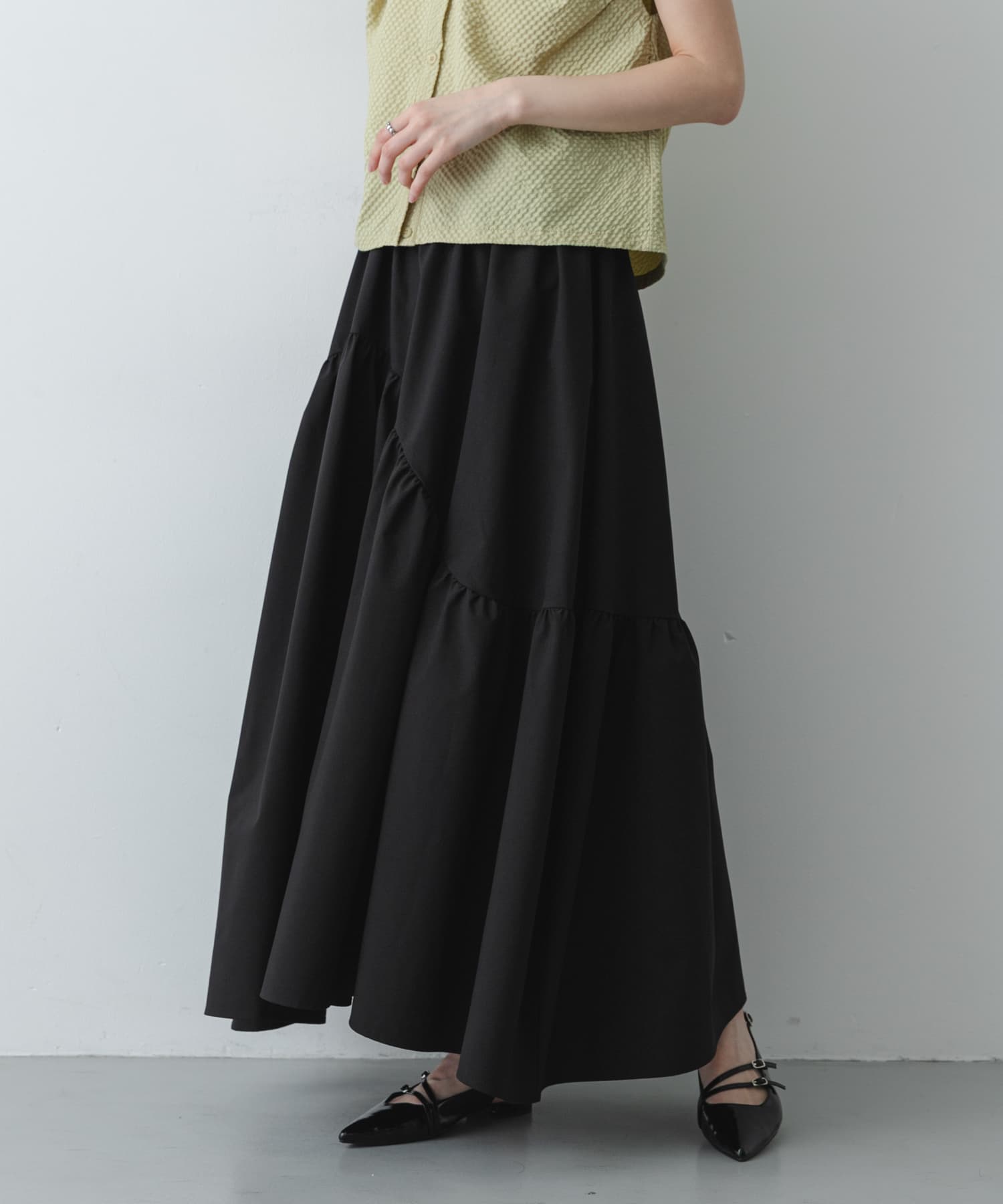 身長：169cm サイズ：one