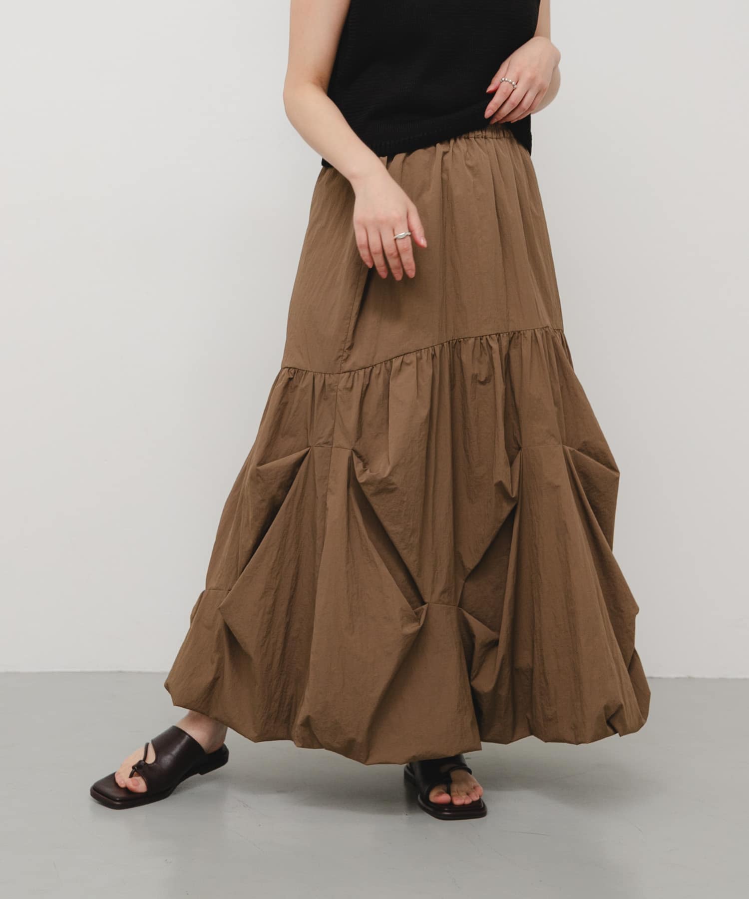 身長：158cm サイズ：one