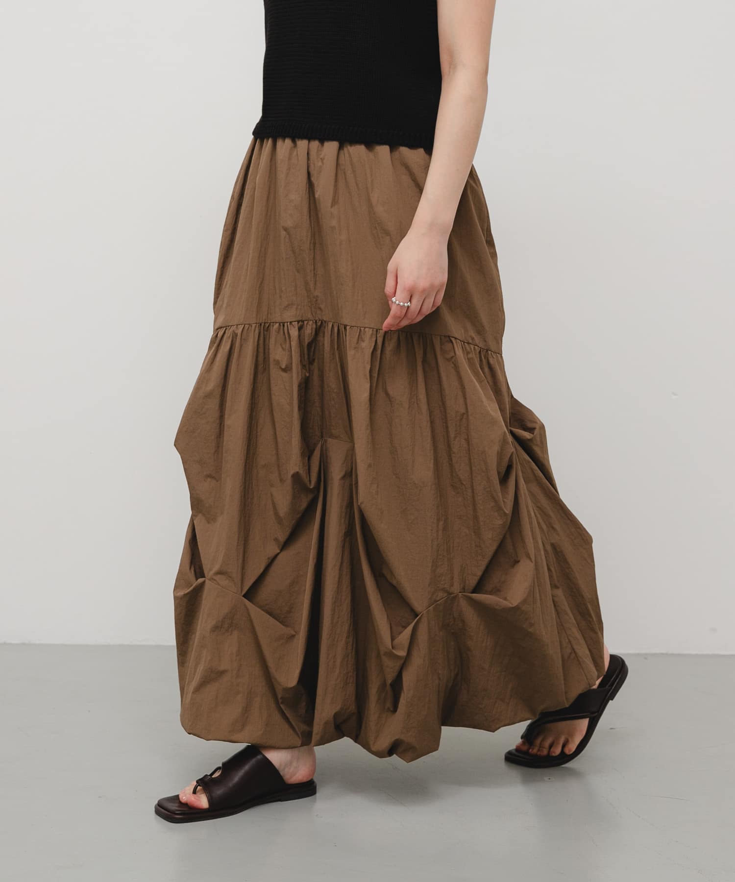 身長：158cm サイズ：one