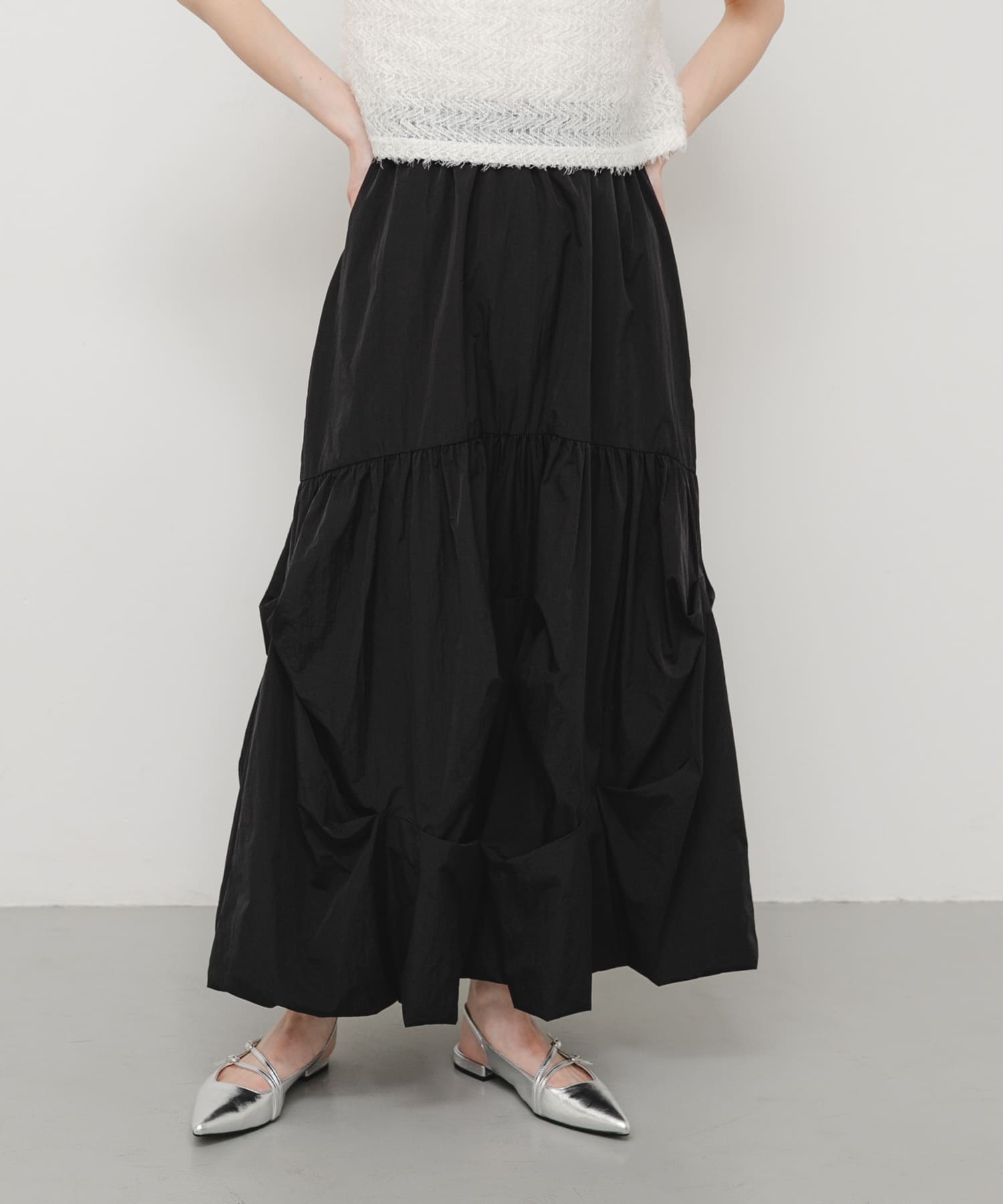 身長：169cm サイズ：one