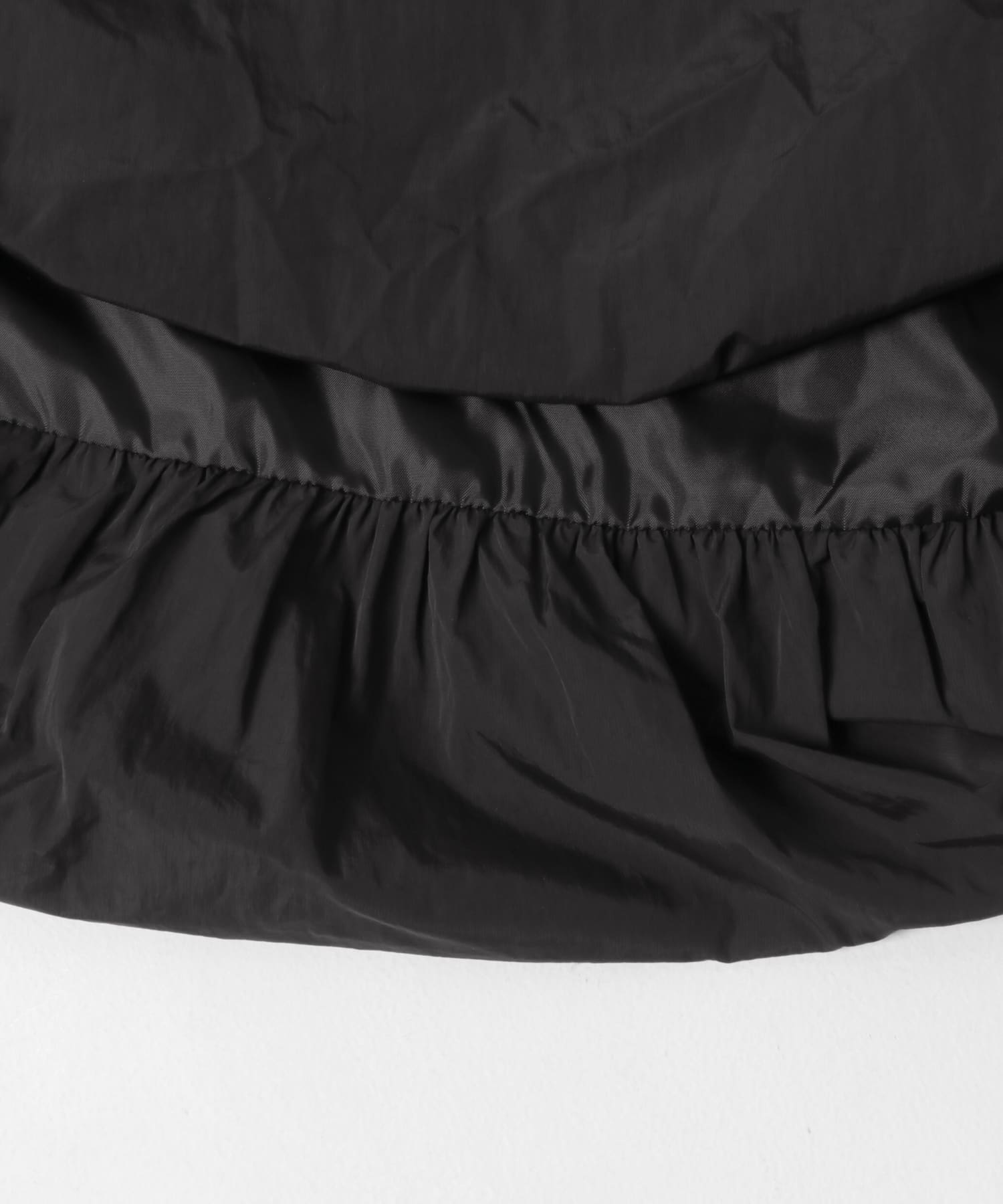 デザインタックバルーンスカート BLACK One