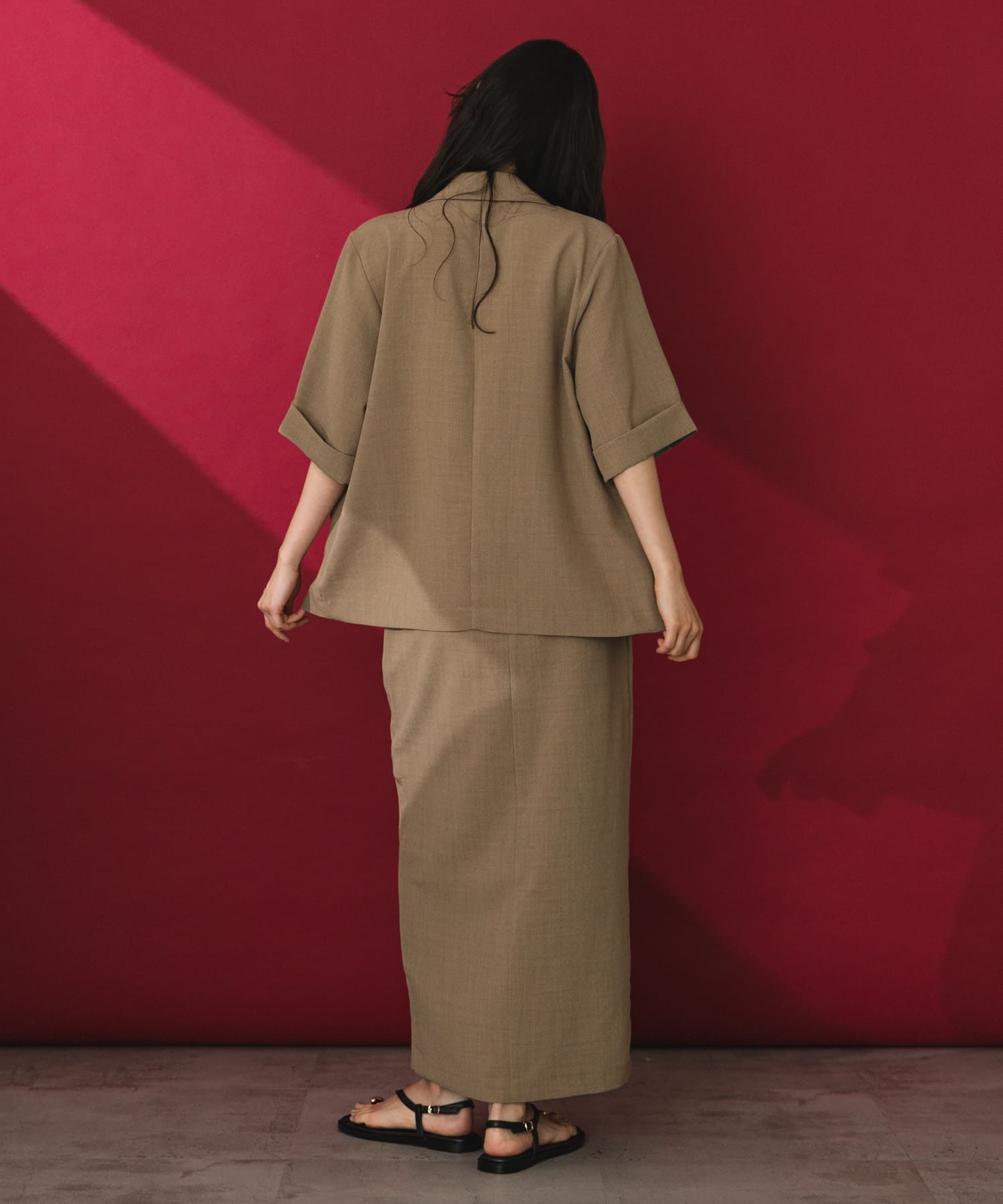 身長：167cm サイズ：L