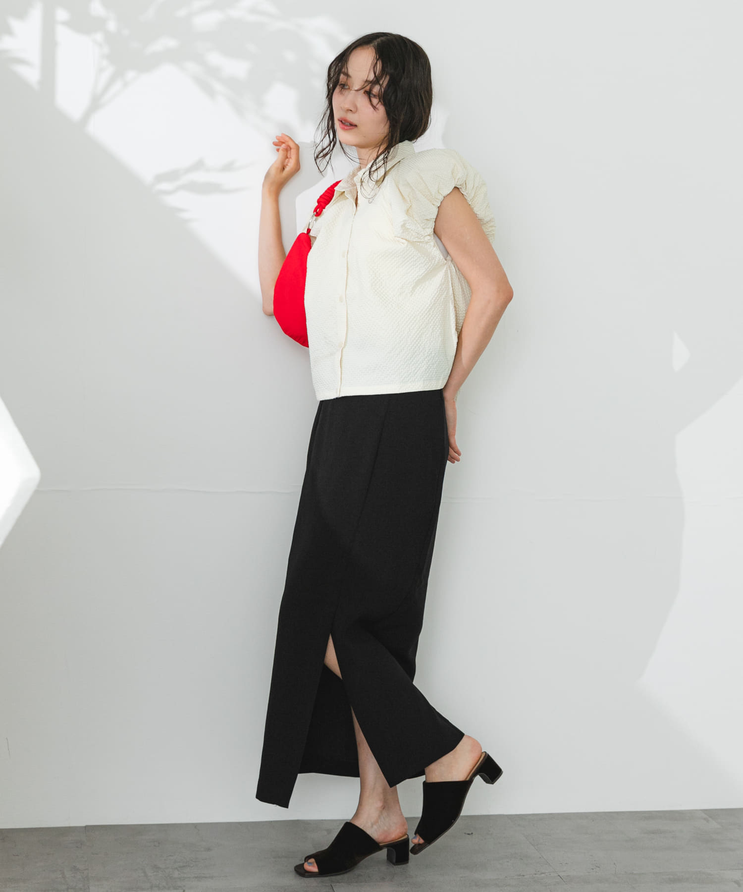 身長：167cm サイズ：L