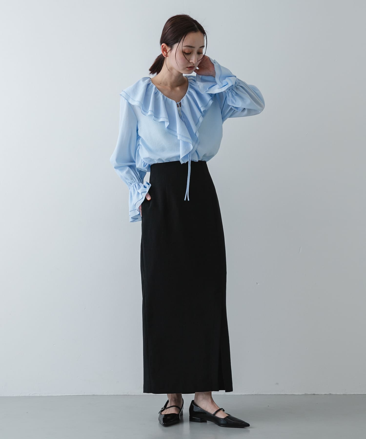 身長：169cm サイズ：L