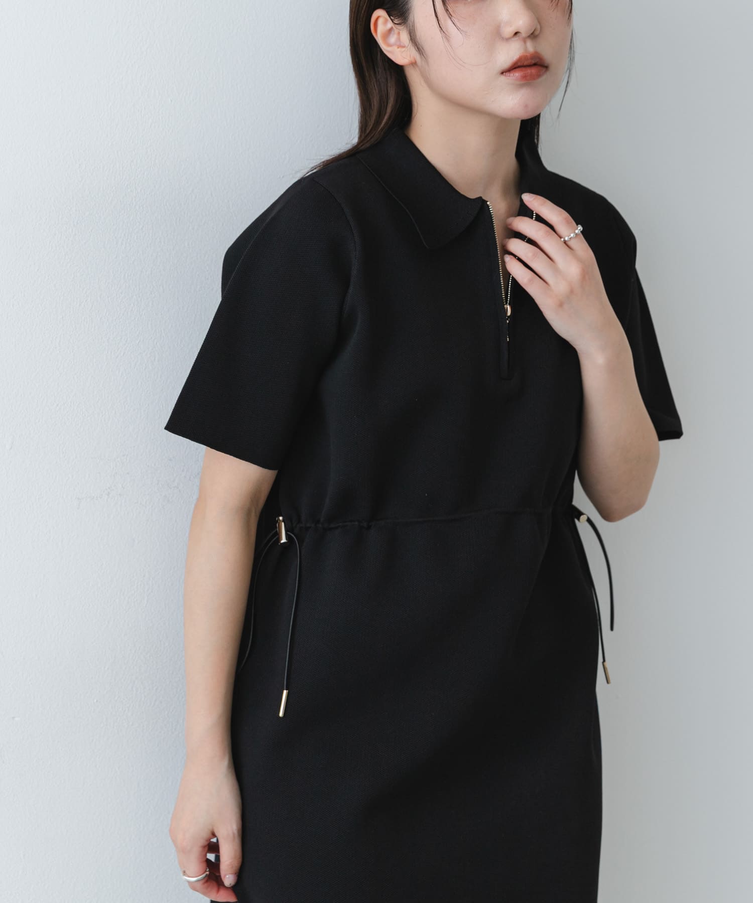 身長：158cm サイズ：one