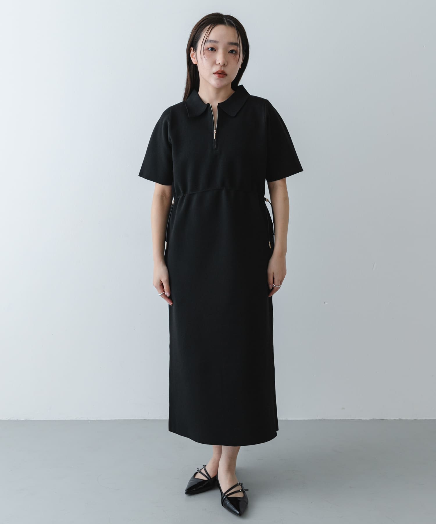 身長：158cm サイズ：one