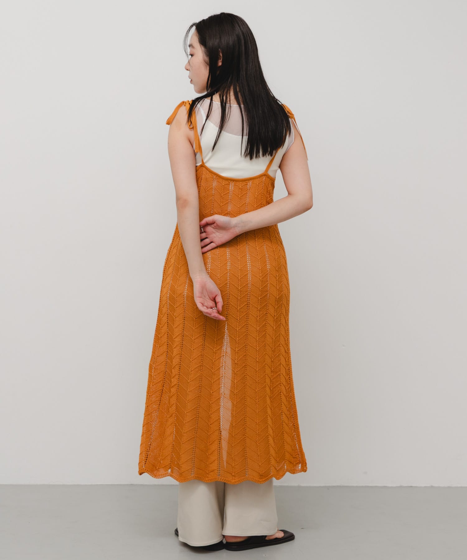 身長：158cm サイズ：one