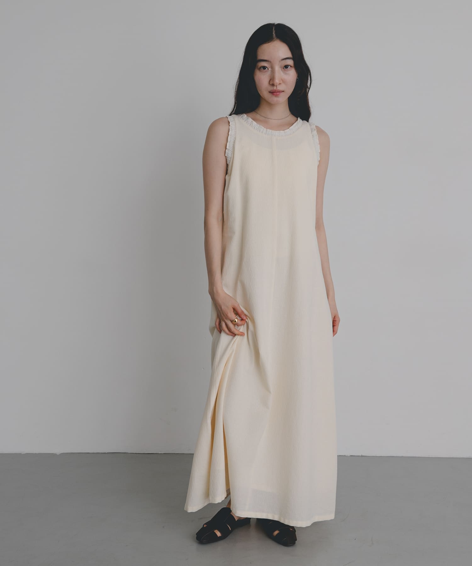 身長：164cm サイズ：one