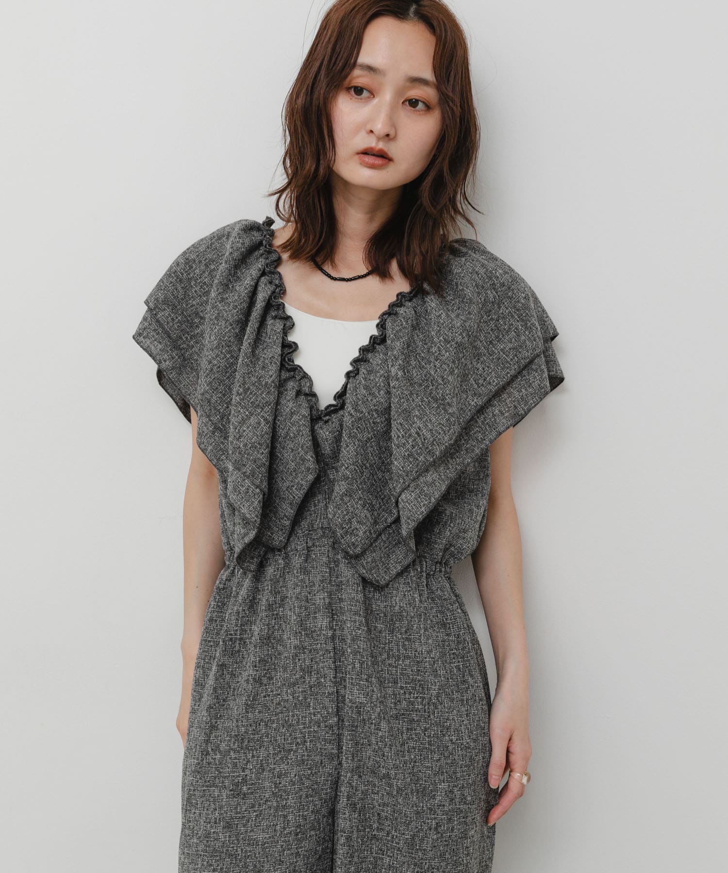 身長：169cm サイズ：one