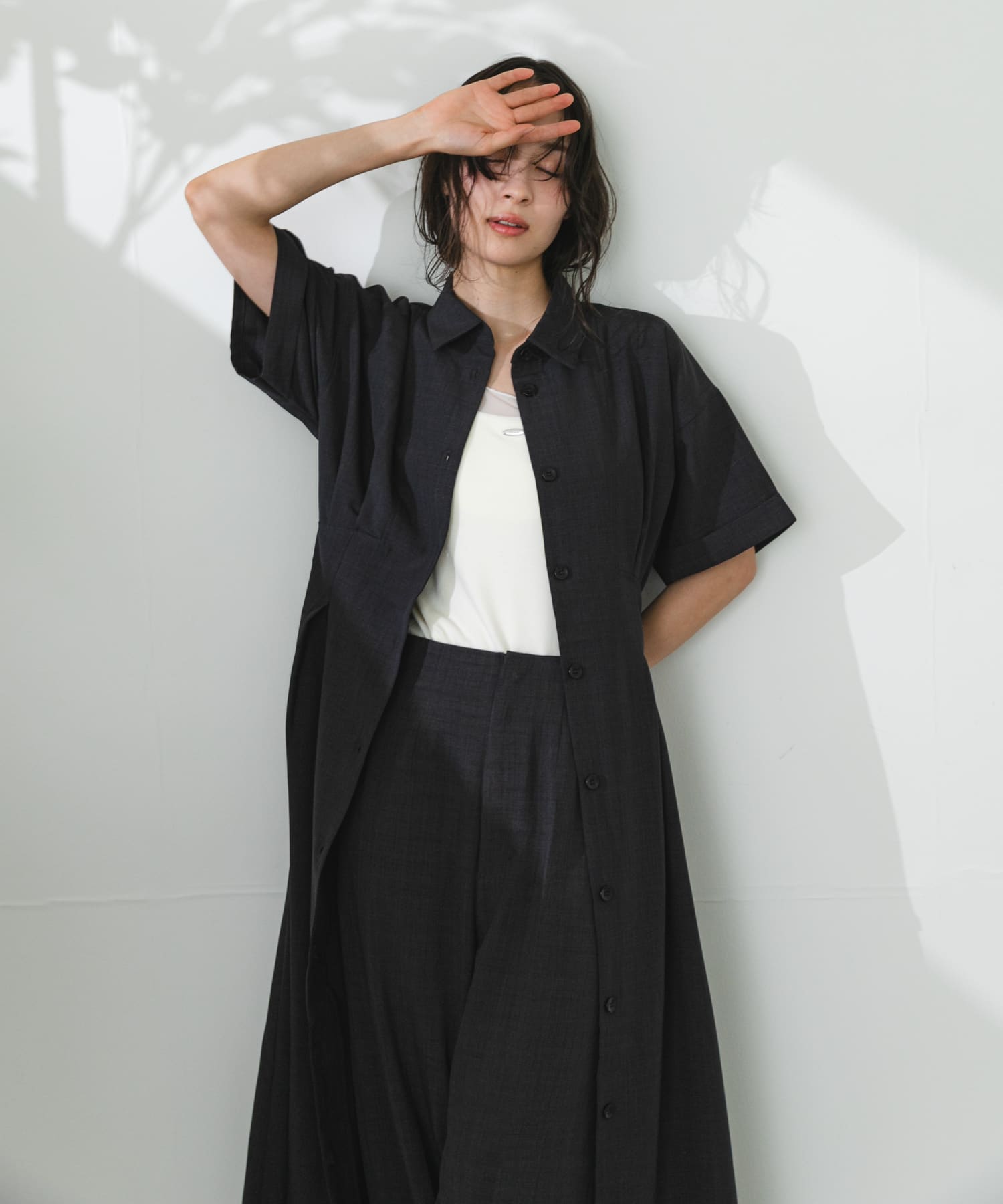 身長：167cm サイズ：one