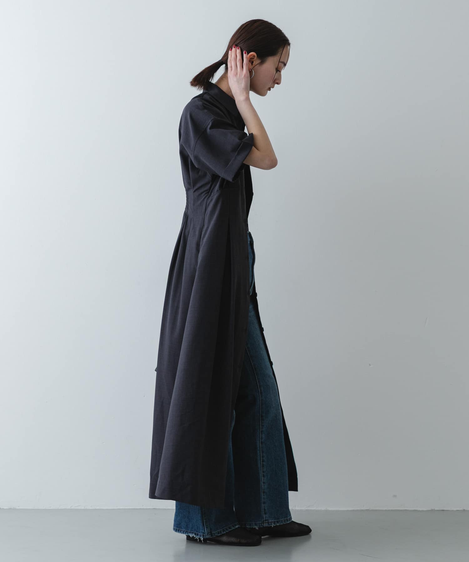 身長：169cm サイズ：one