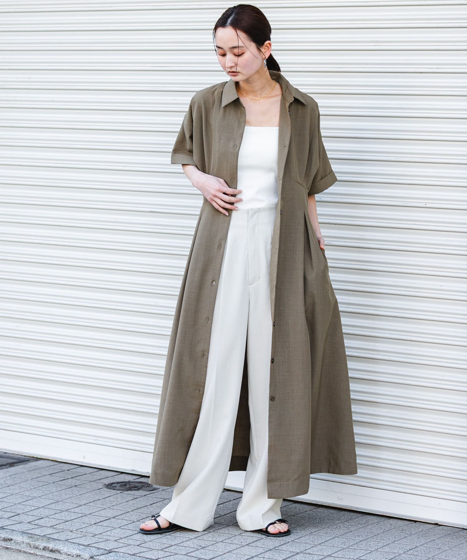 身長：169cm サイズ：one