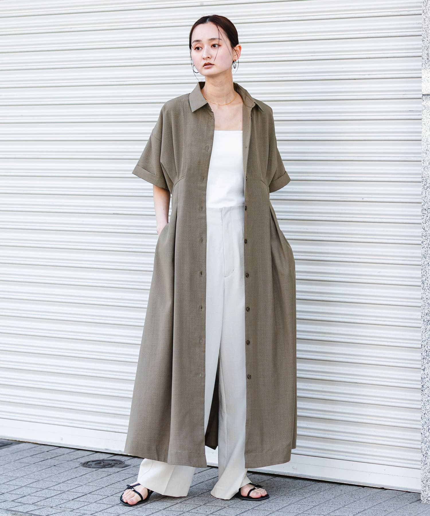 身長：169cm サイズ：one