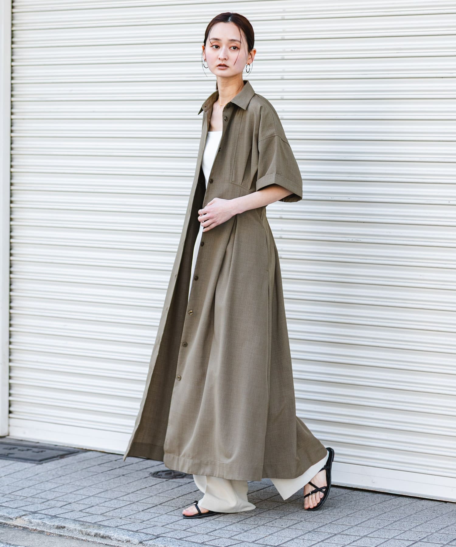 身長：169cm サイズ：one