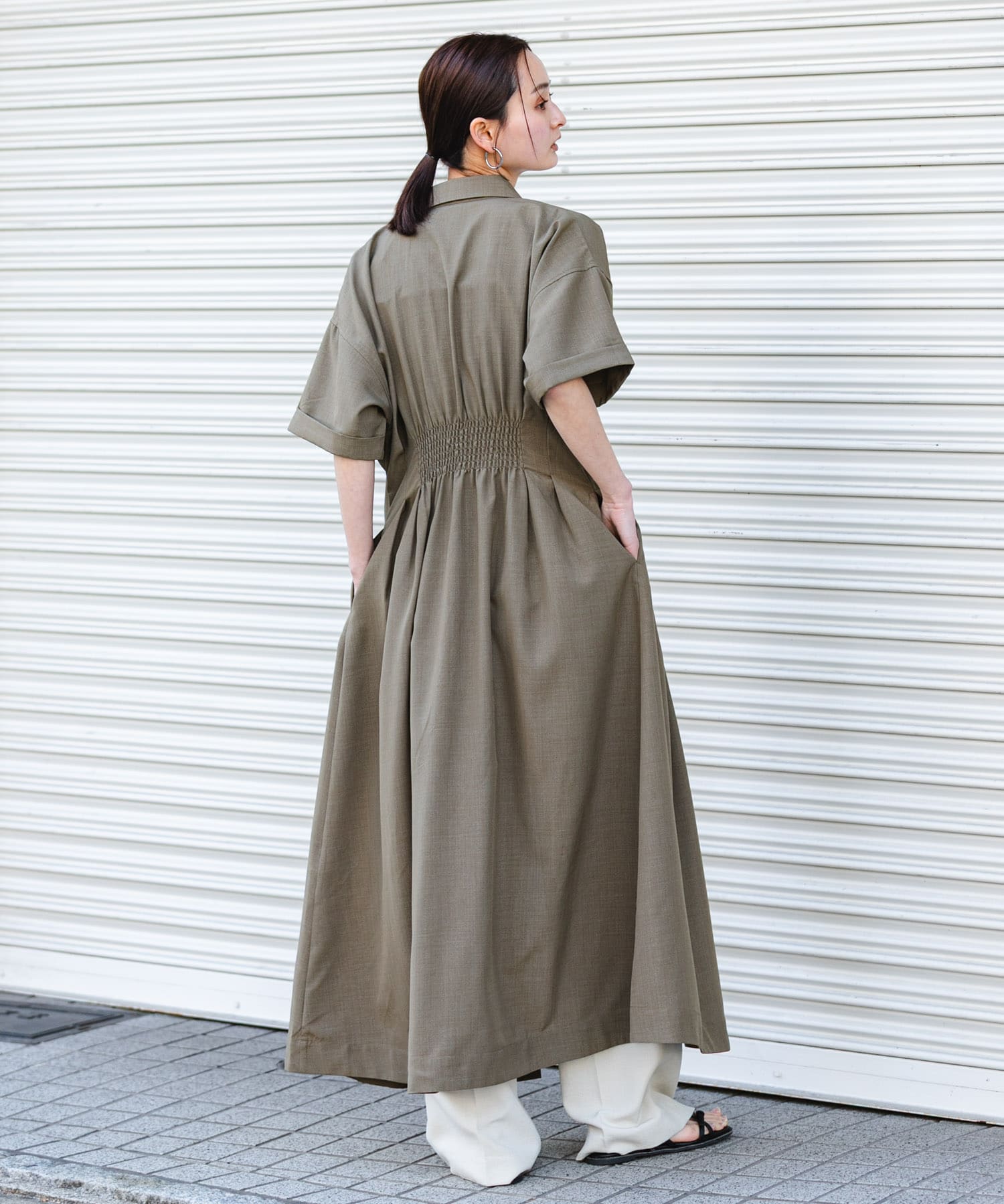 身長：169cm サイズ：one