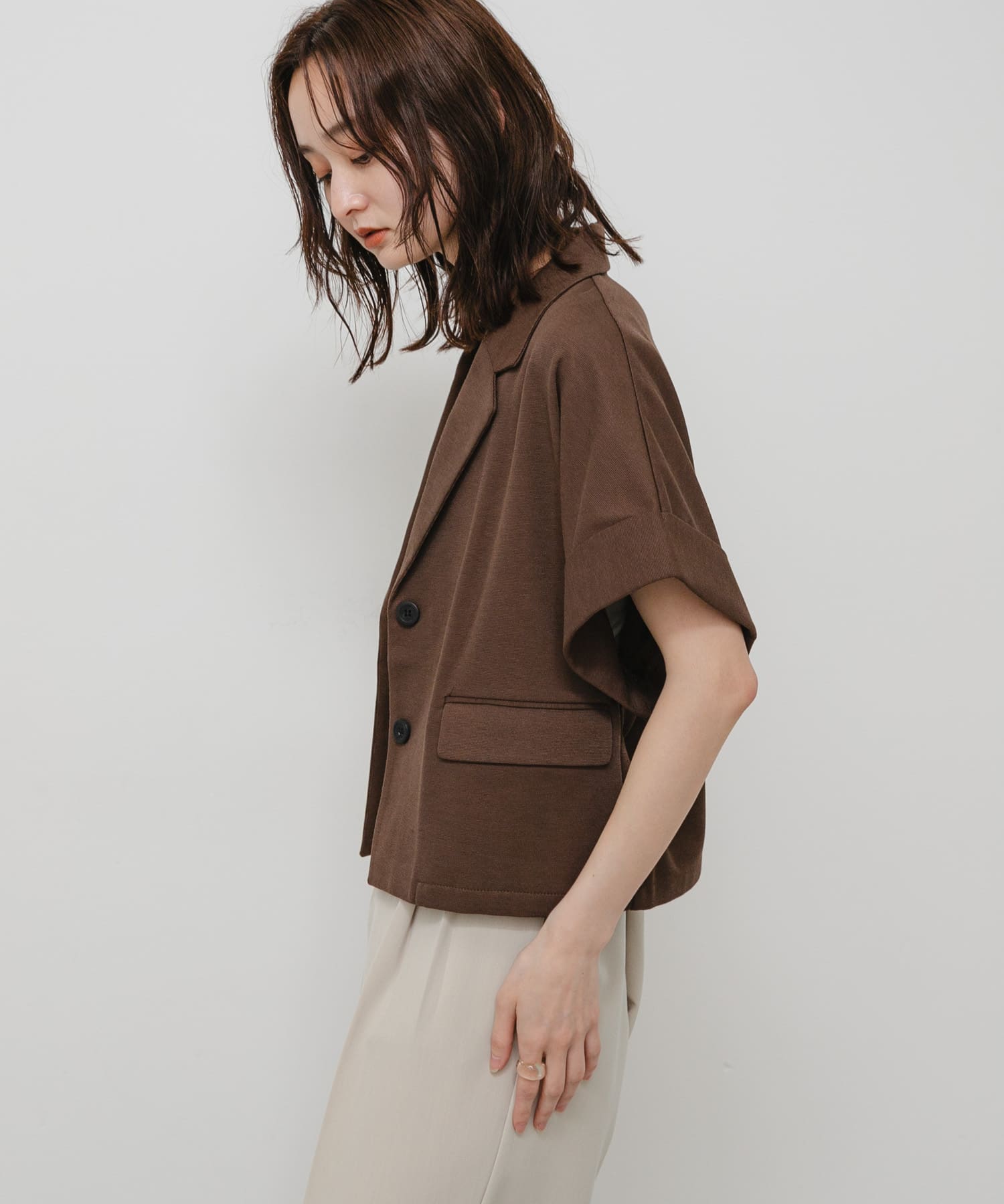 身長：169cm サイズ：one