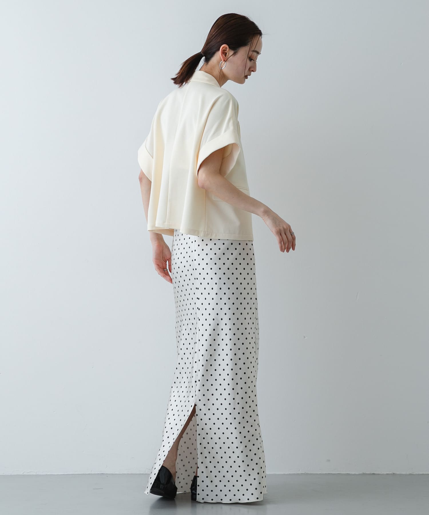 身長：169cm サイズ：one