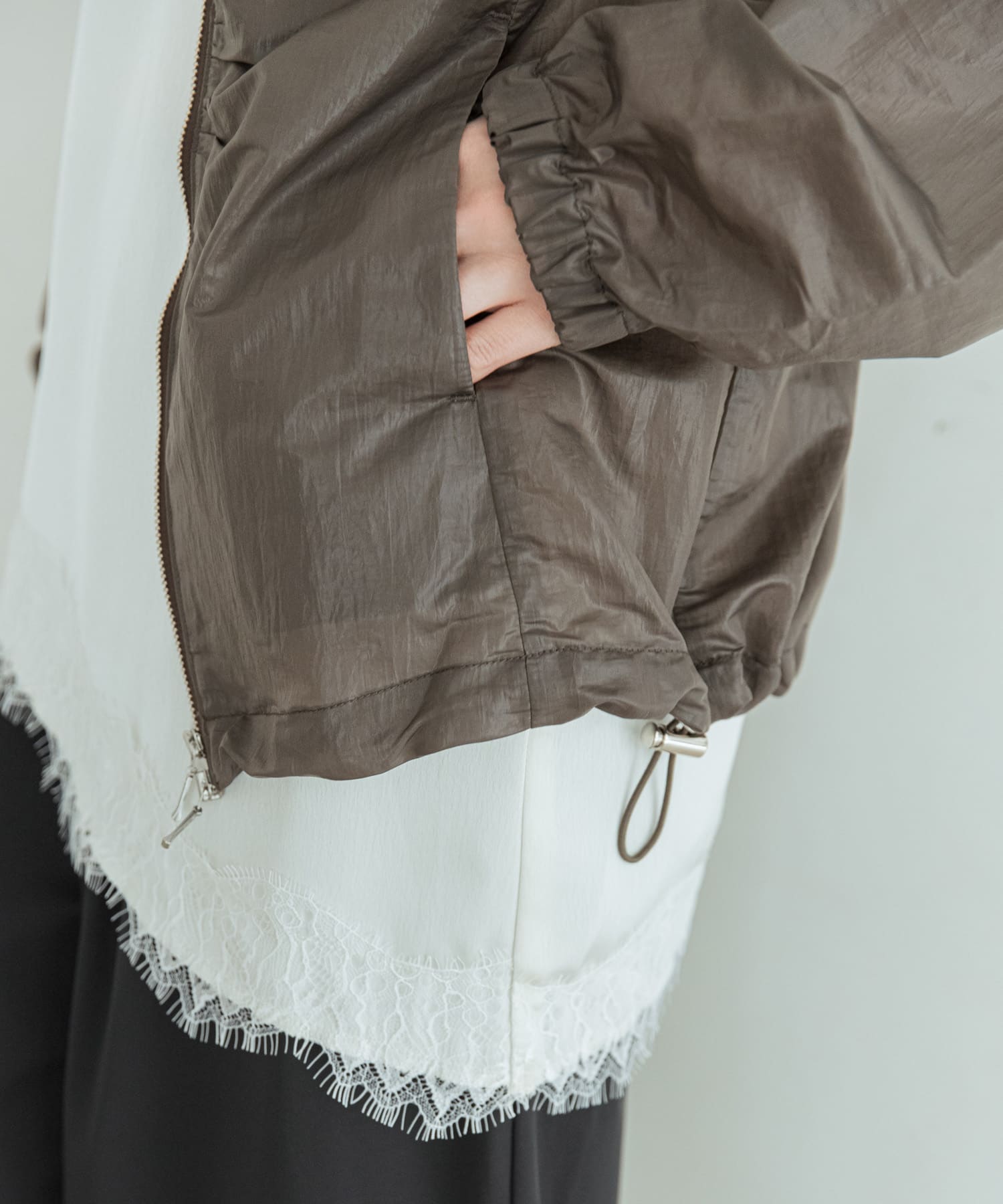 身長：162cm サイズ：one