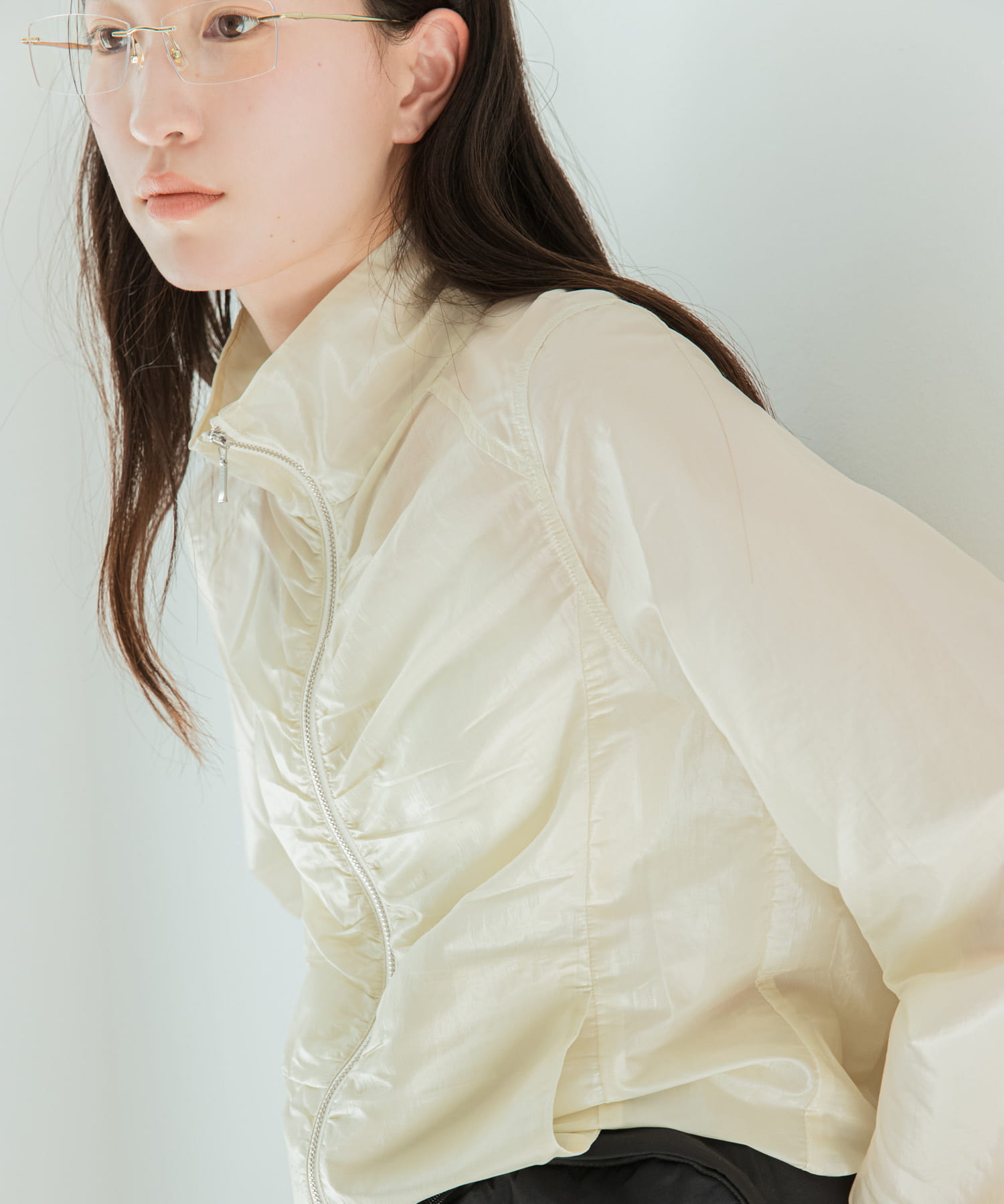 身長：162cm サイズ：one